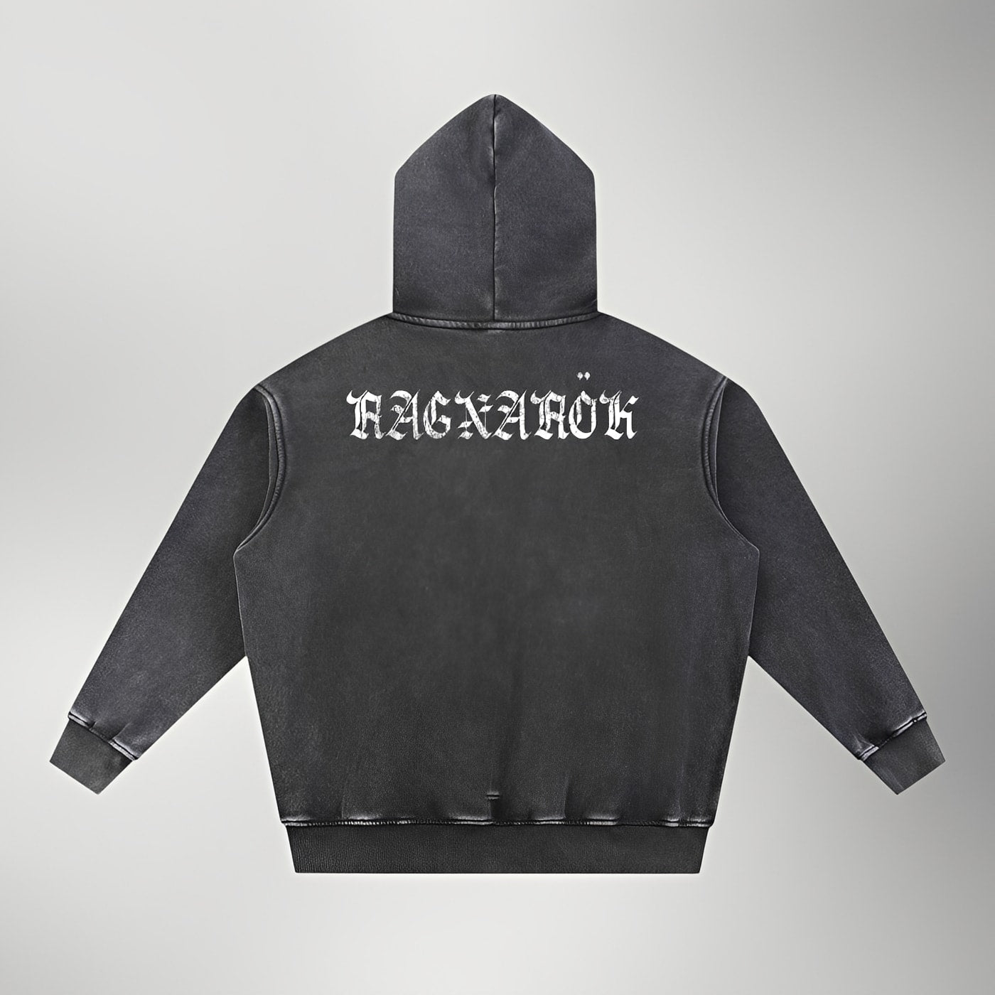 Die with Honor (Drengskapr) — Heavyweight Snow Wash Pullover | Battle Worn Series
