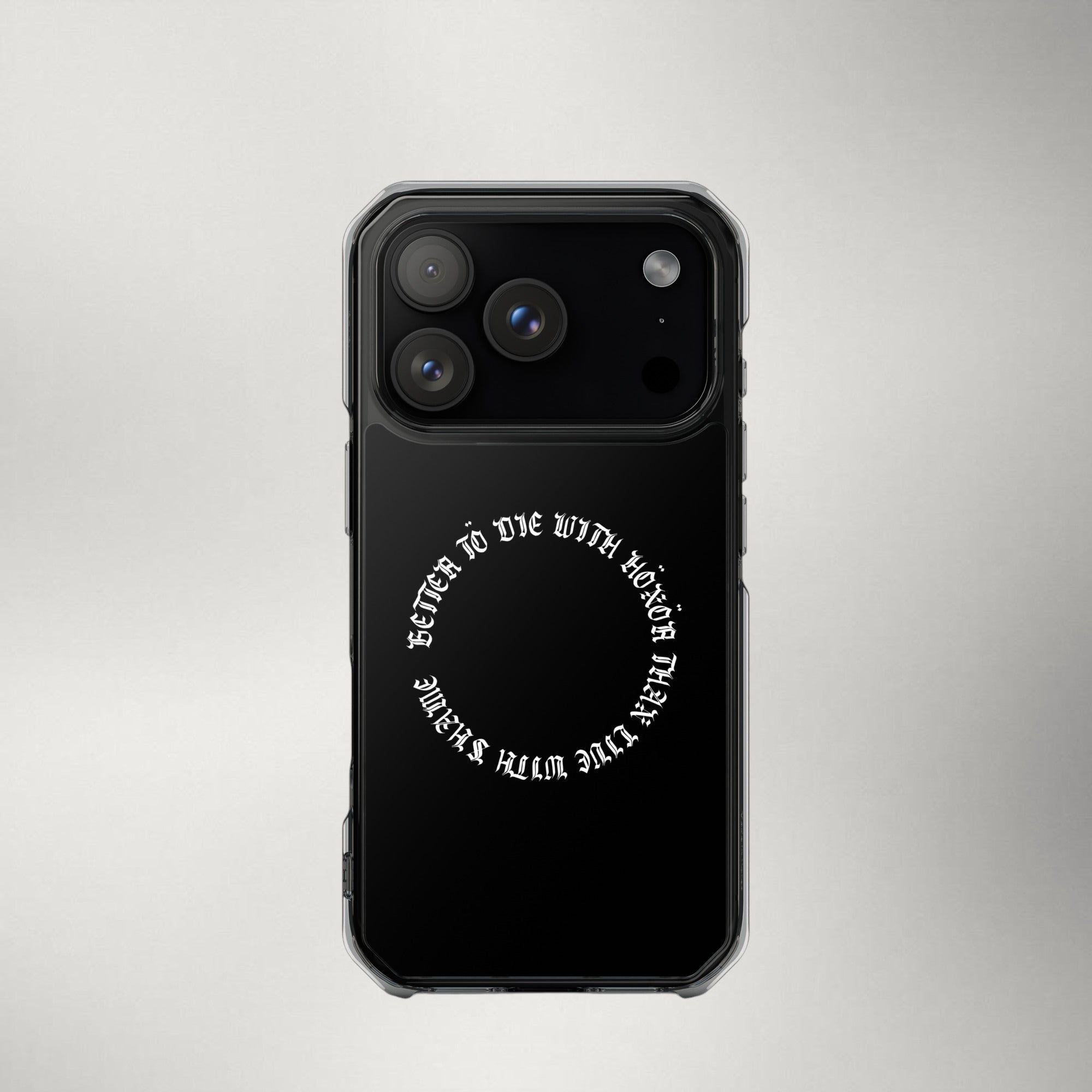 Die with Honor — MagSafe® Clear Case for iPhone®