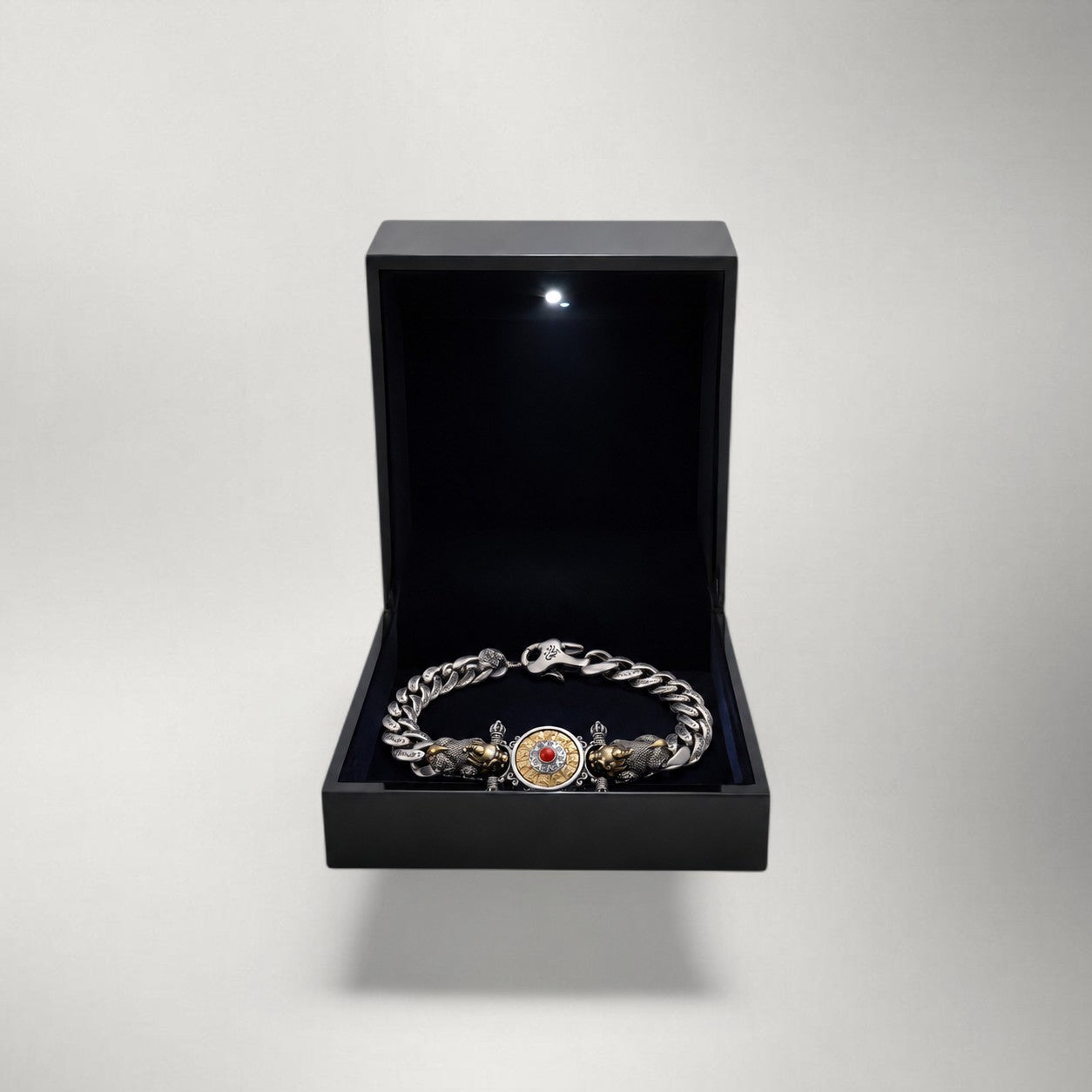 Draupnir — Sterling Silver Bracelet | Gold & Silver