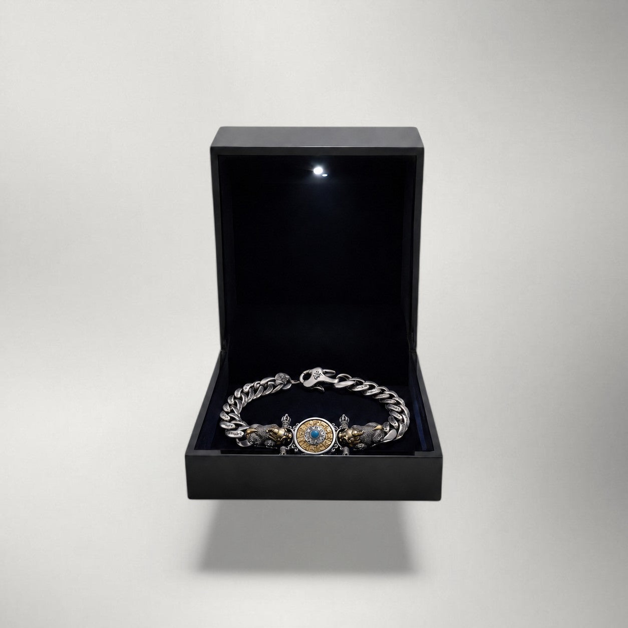 Draupnir — Sterling Silver Bracelet | Gold & Silver