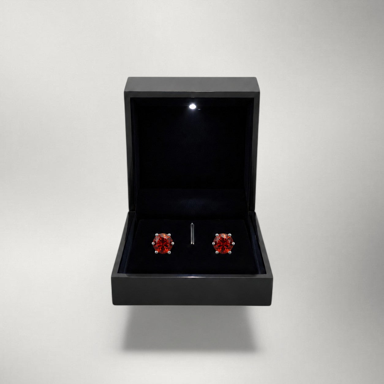Ísa — Moissanite Stud Earrings | Magnetic Six-Claw