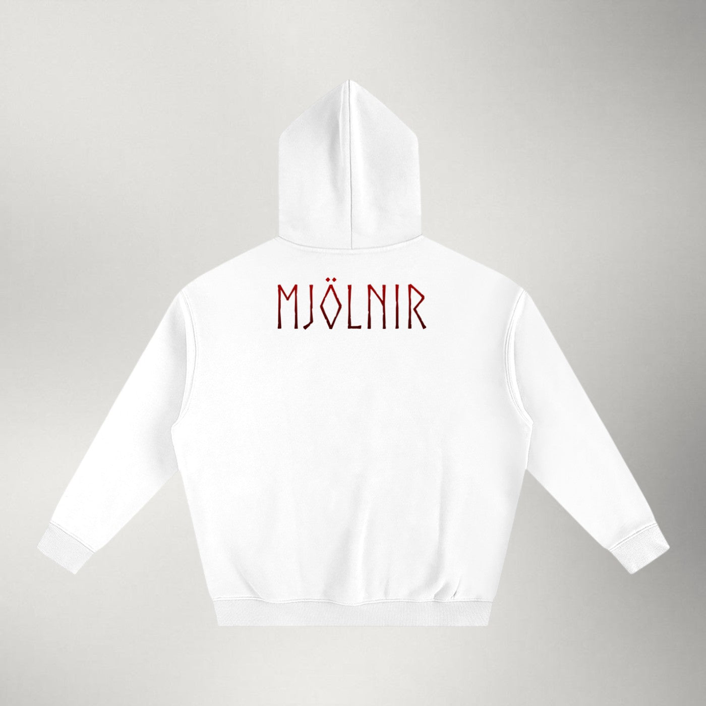 Mjölnir — Heavyweight Fleece Pullover | Red Series