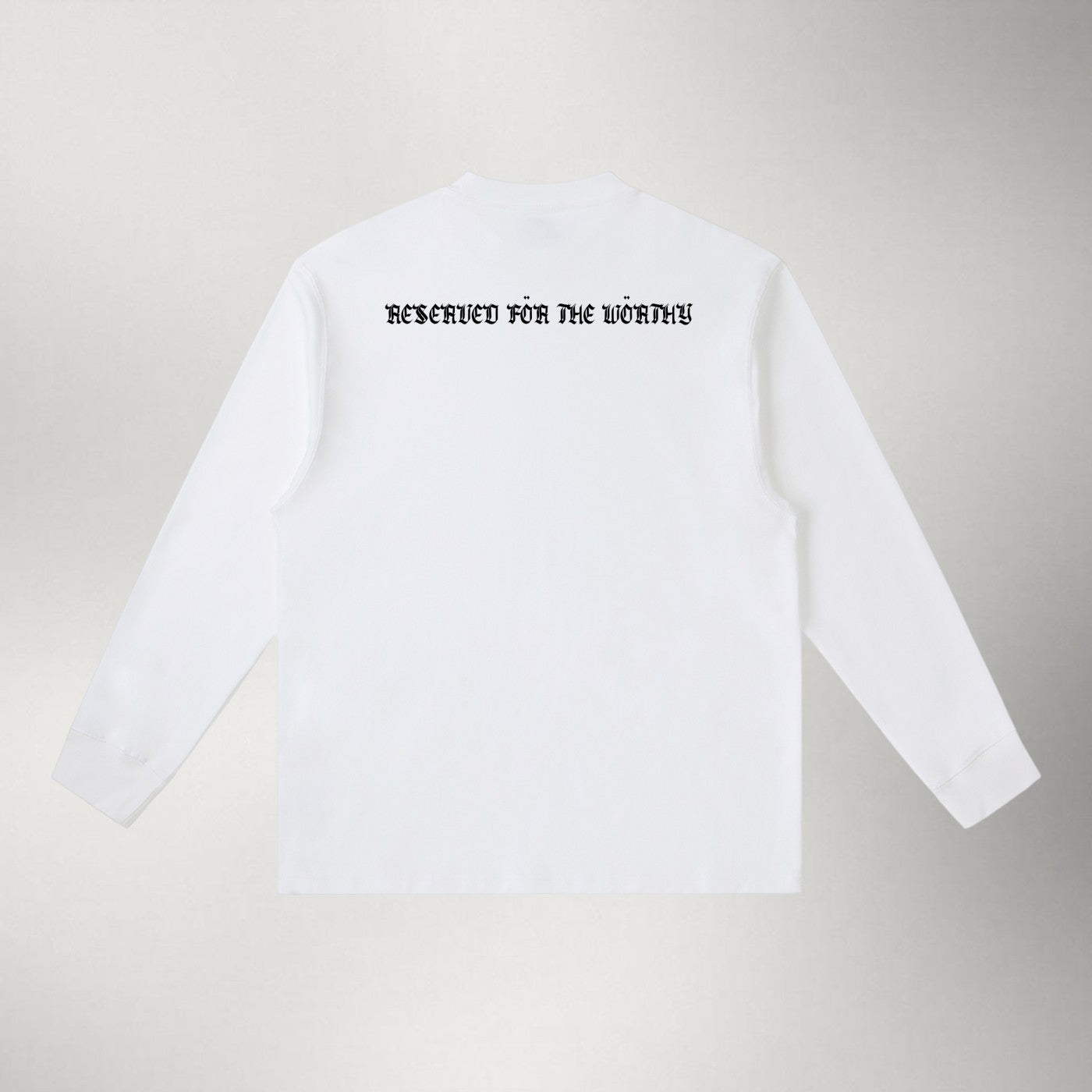 Norse Gothic Essential Crewneck — White
