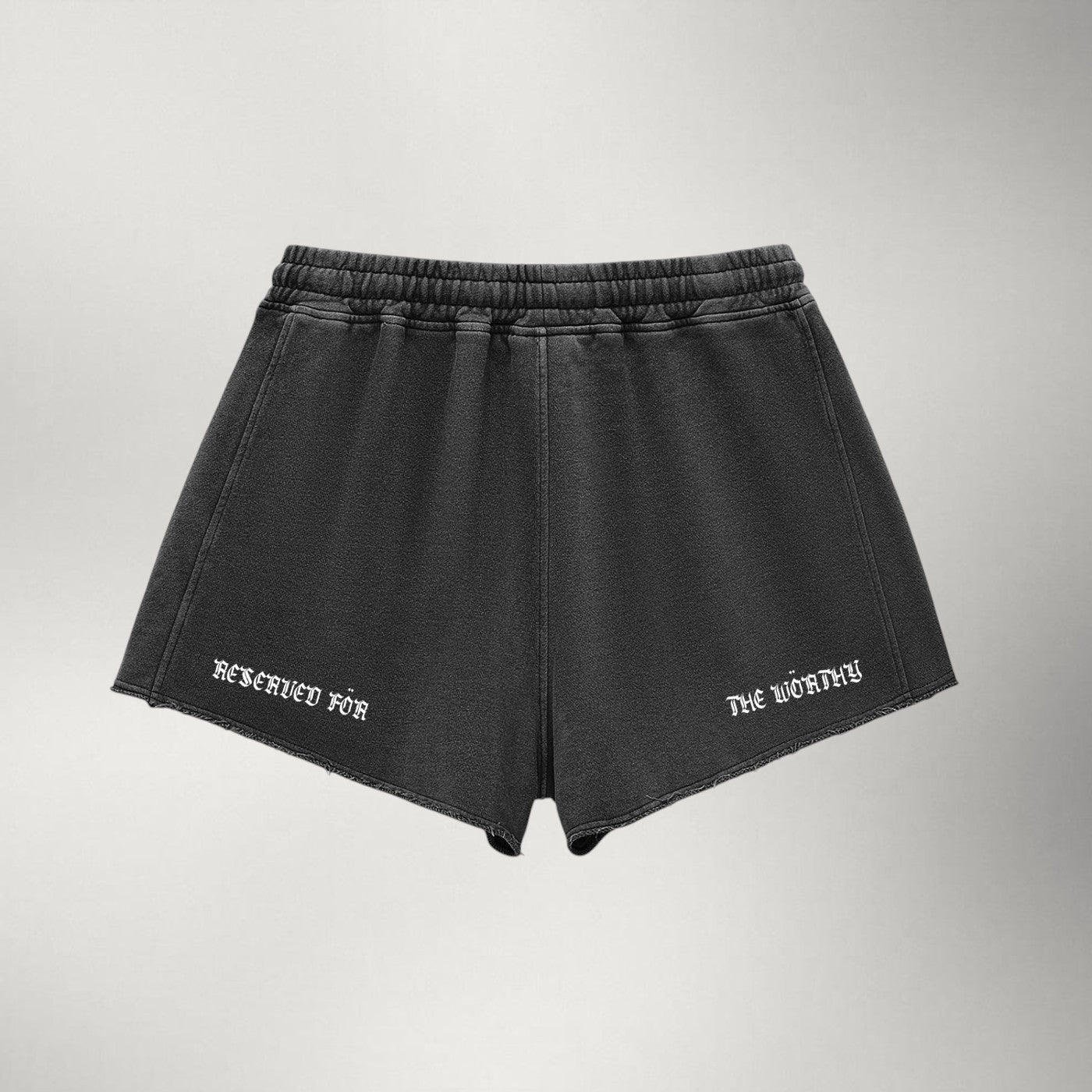 Norse Gothic — Women's Snow Wash Raw Edge Short