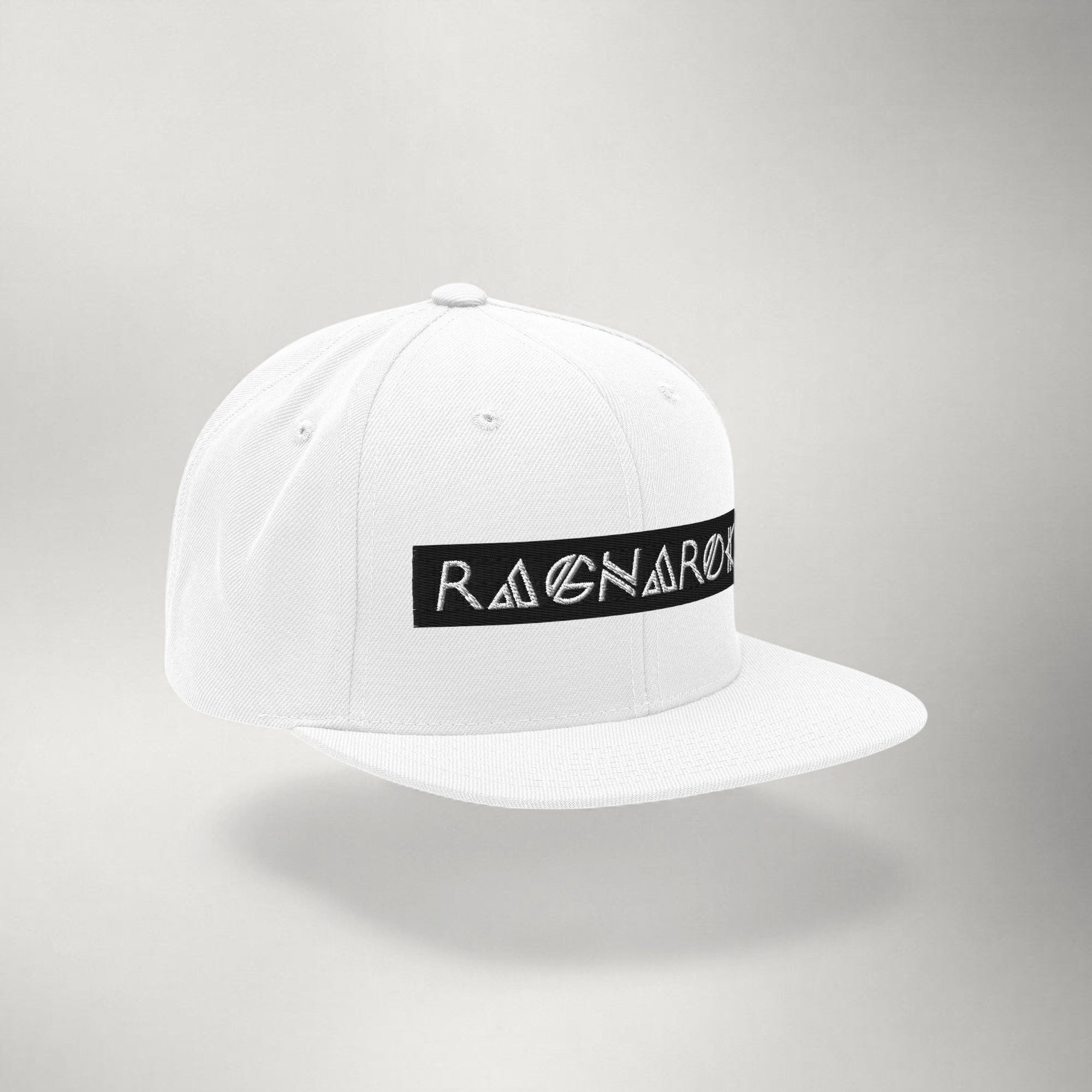 Ragnarok Box Logo Snapback — Black
