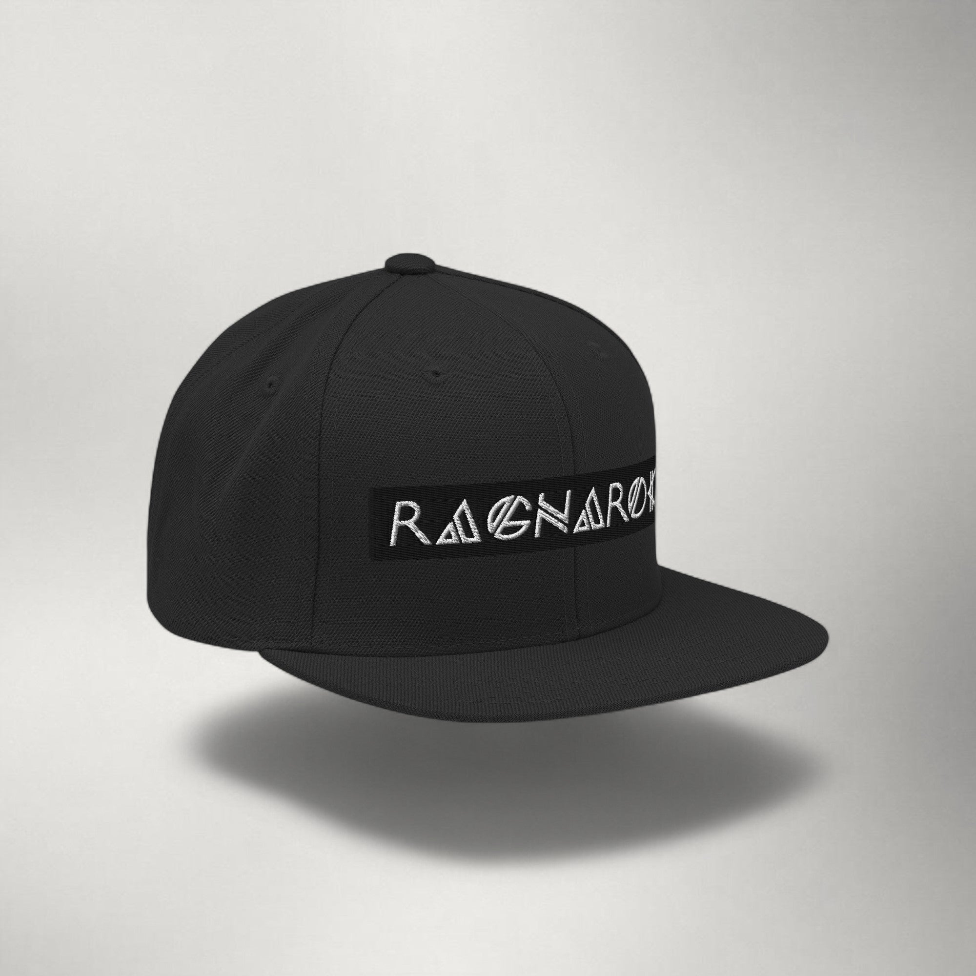 Ragnarok Box Logo Snapback — Black