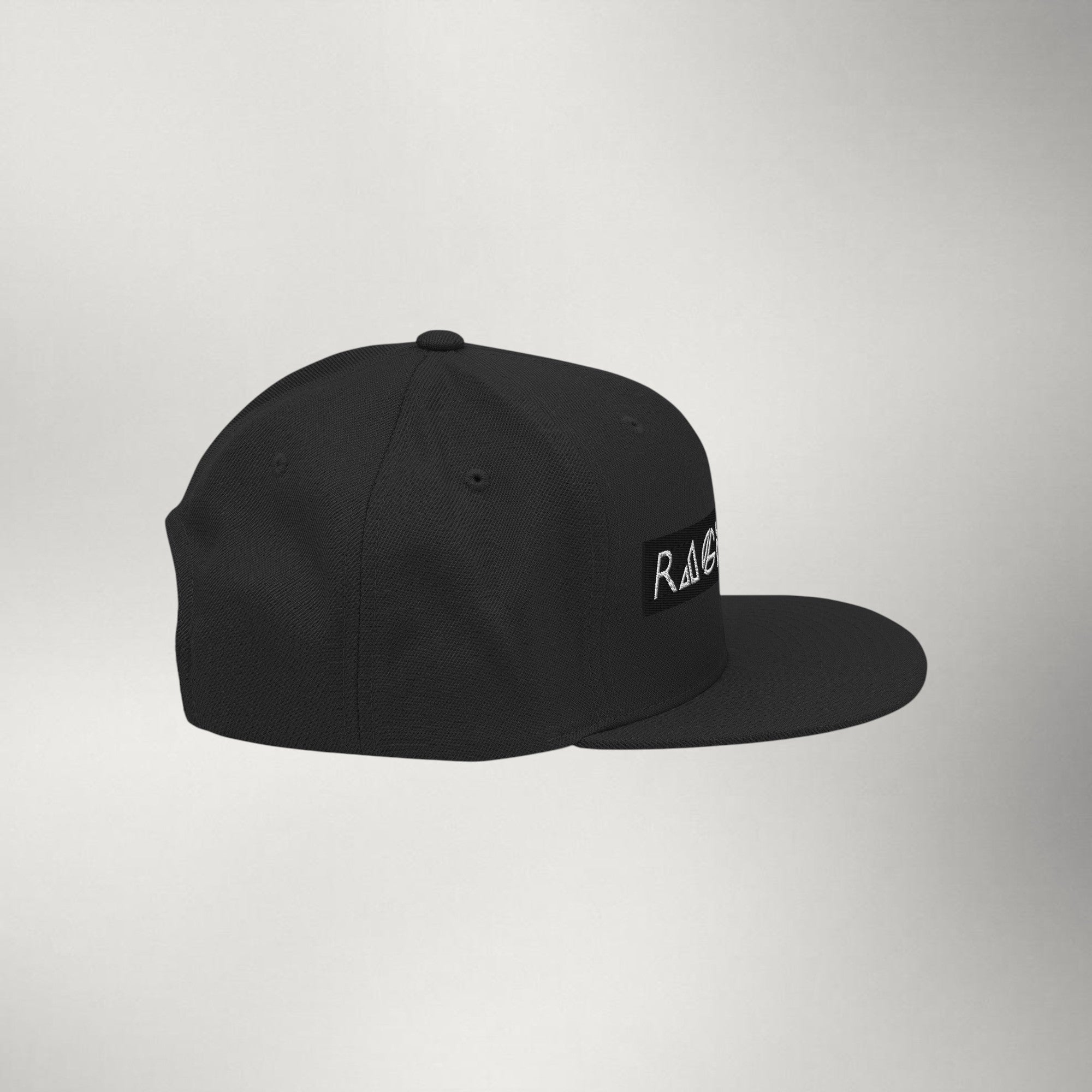 Ragnarok Box Logo Snapback — Black