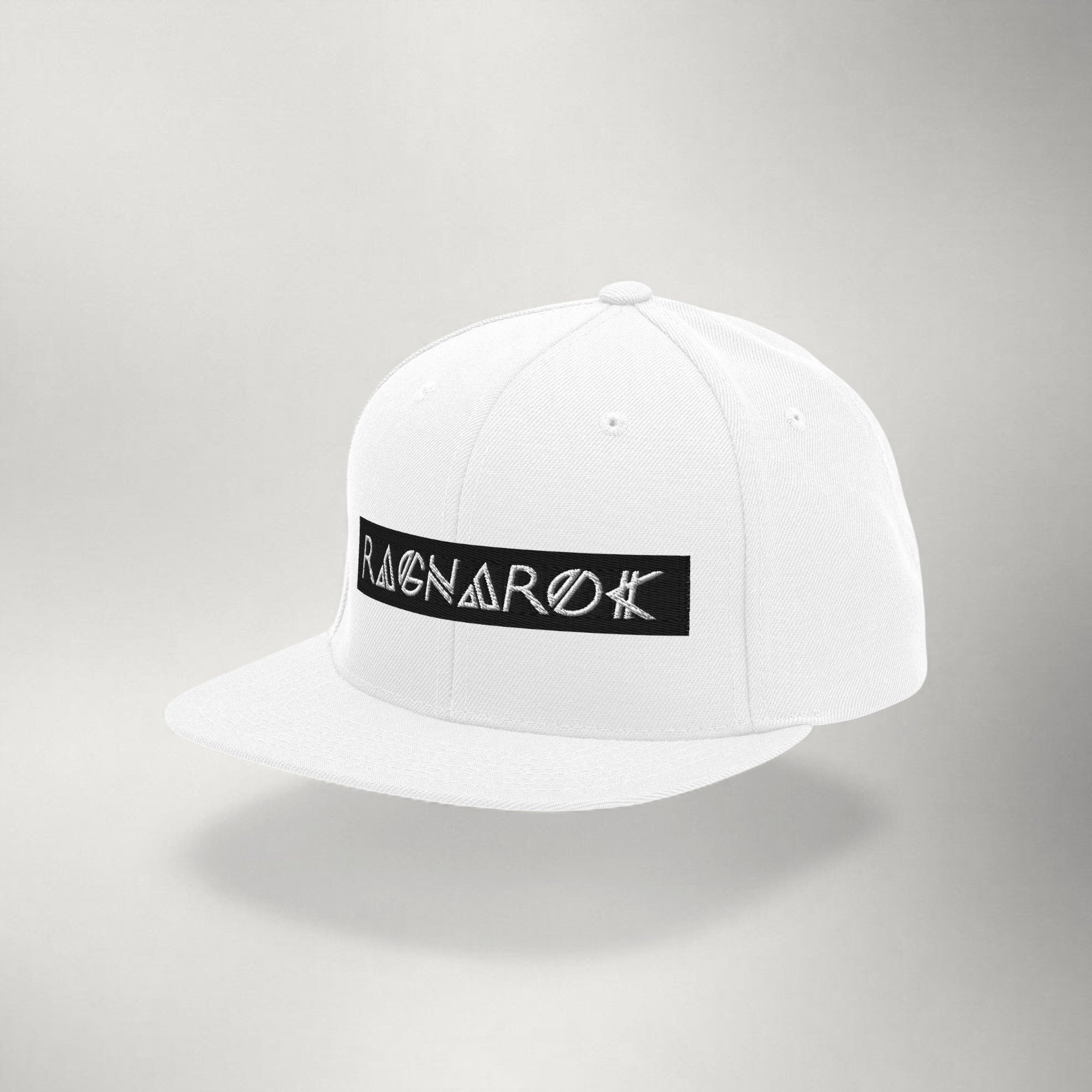 Ragnarok Box Logo Snapback — Black