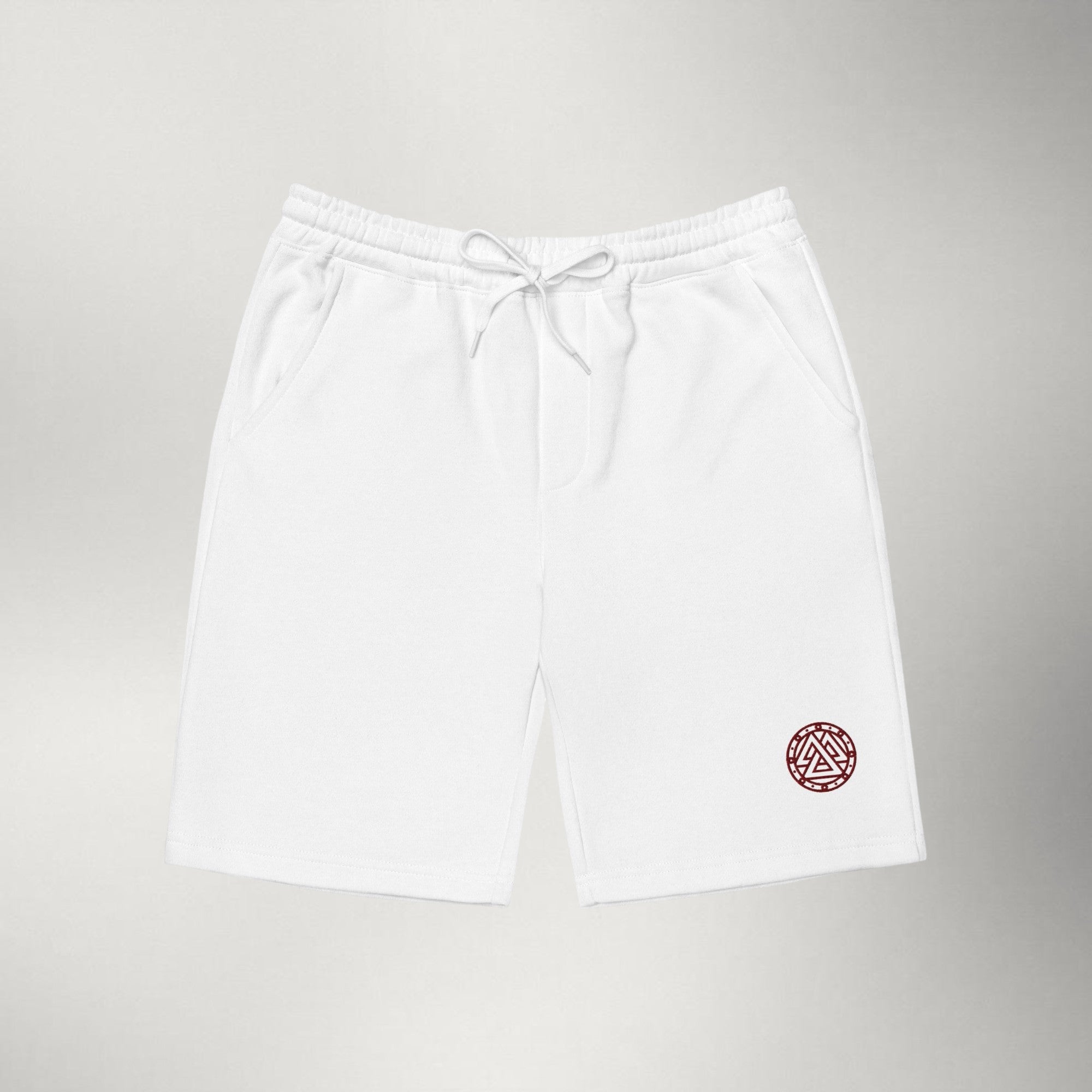 Ragnarok Embroidered Fleece Shorts — Gold