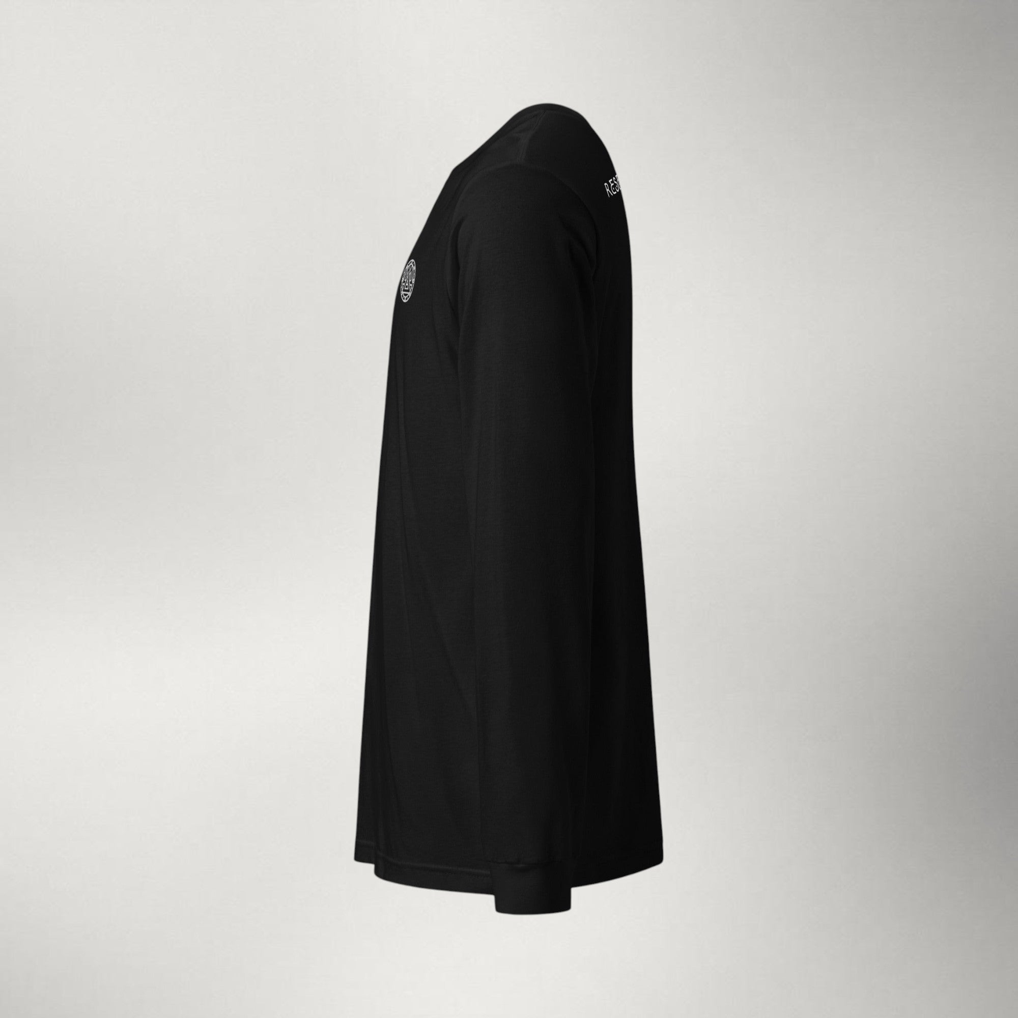 Ragnarok Embroidered Long Sleeve — White / Black