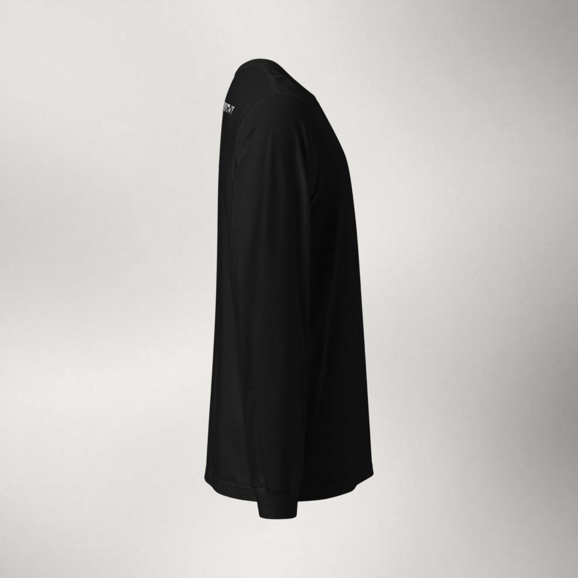 Ragnarok Embroidered Long Sleeve — White / Black