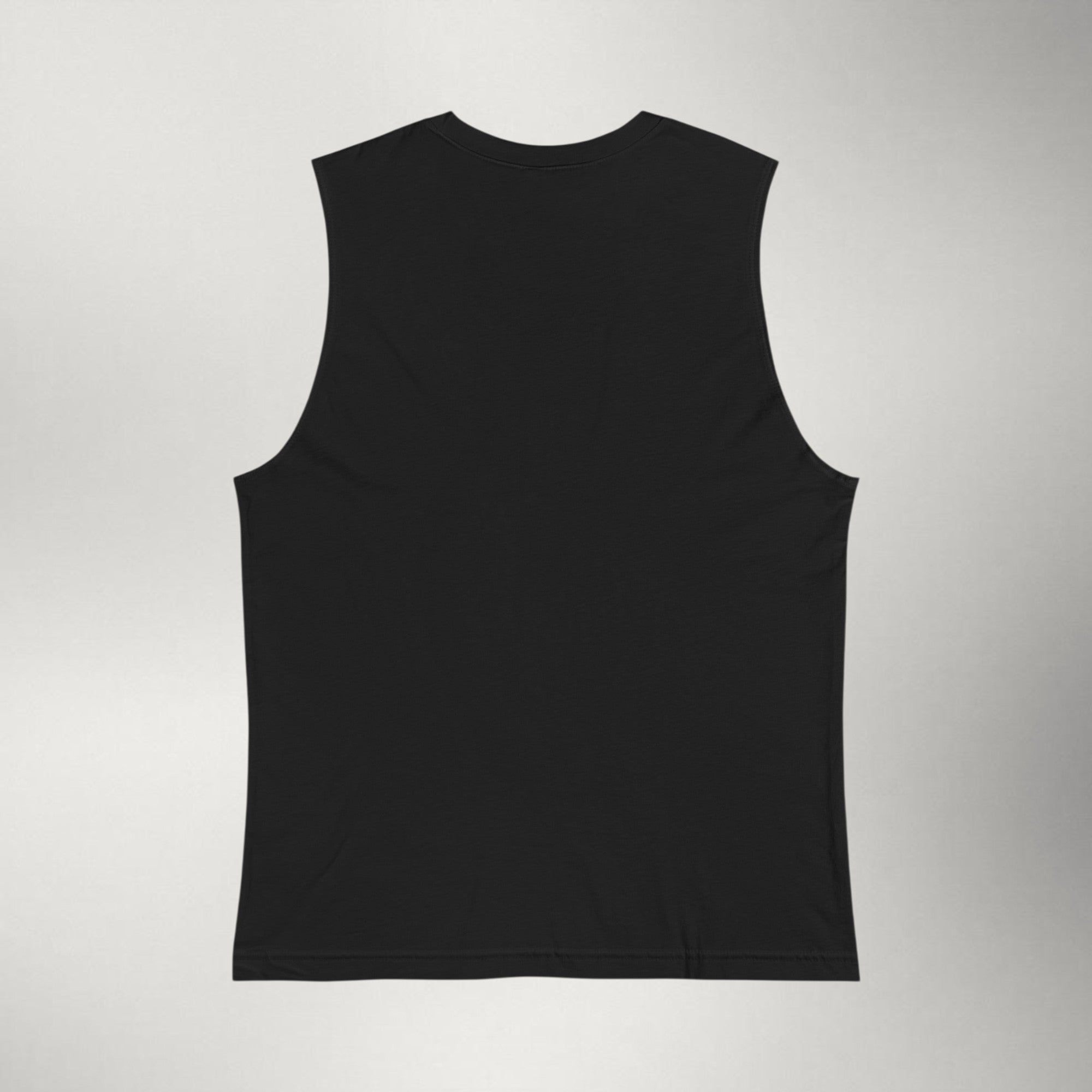 Ragnarok Embroidered Muscle Tank — Black / Black