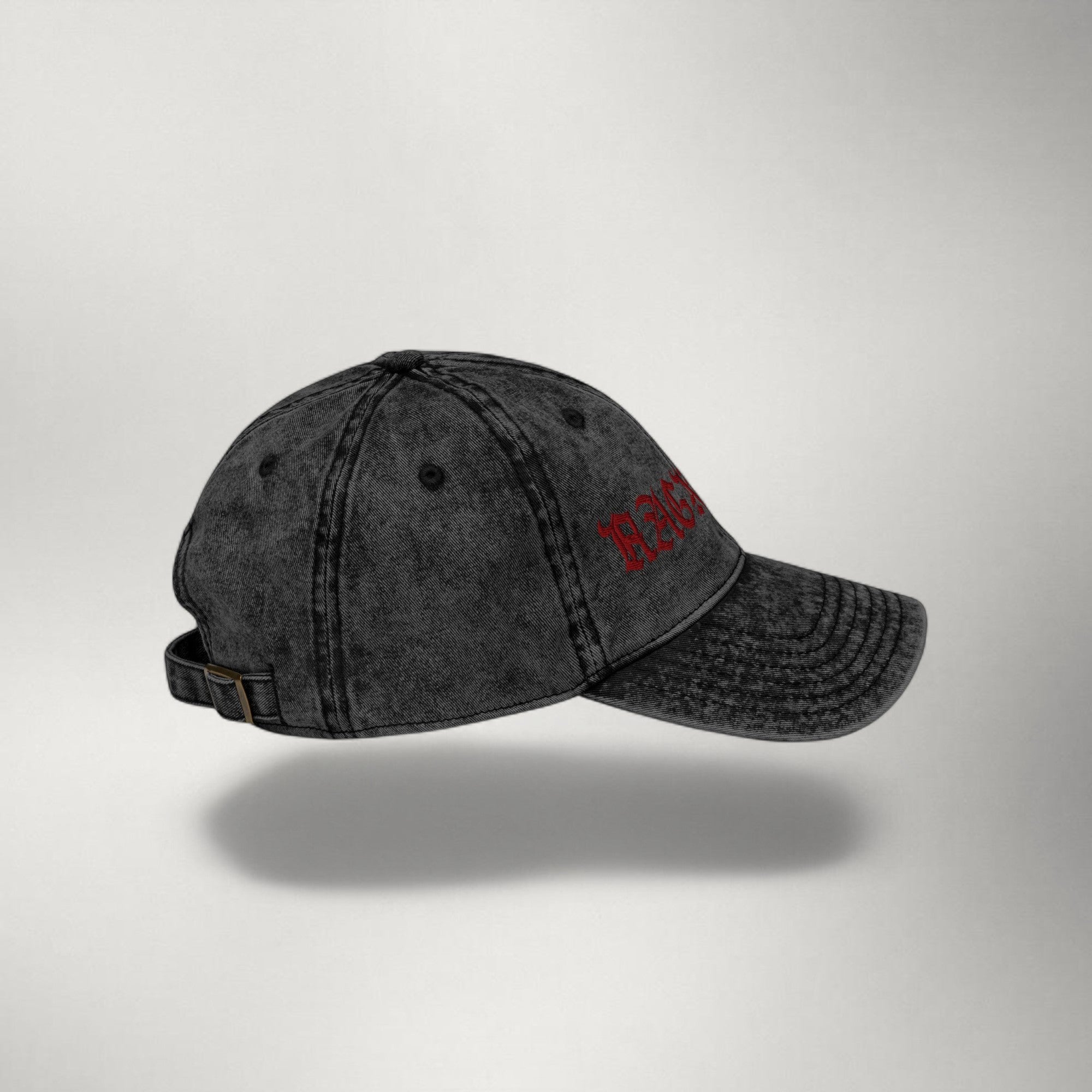 Ragnarok Gothic Vintage Cap — Maroon
