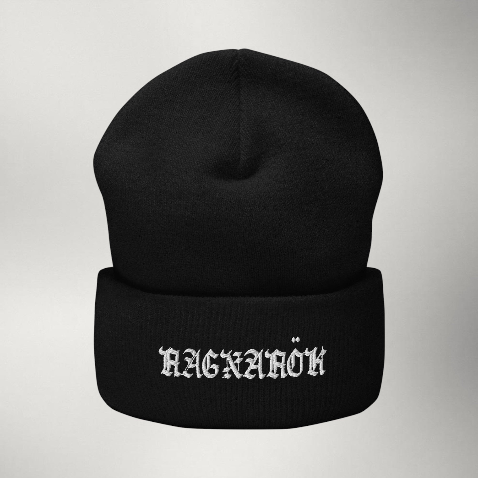 Ragnarok Gothic White Beanie