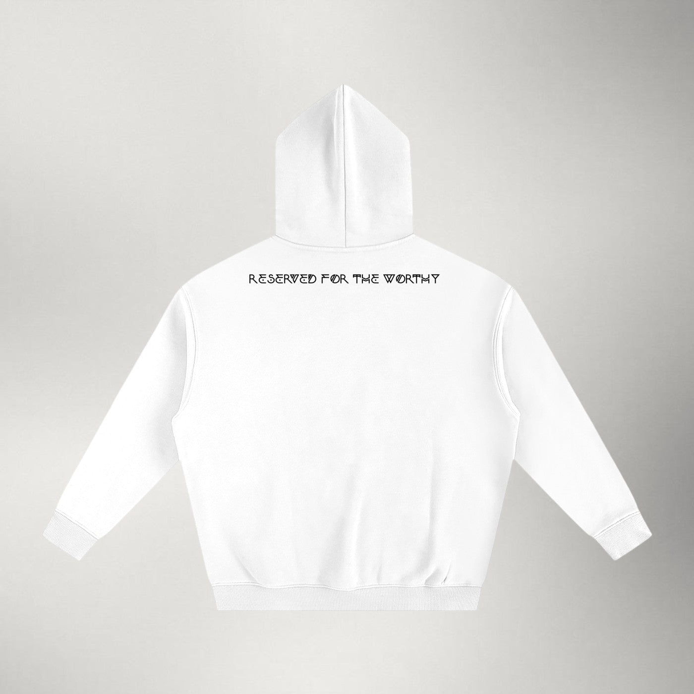 Ragnarok Logo Hoodie — White