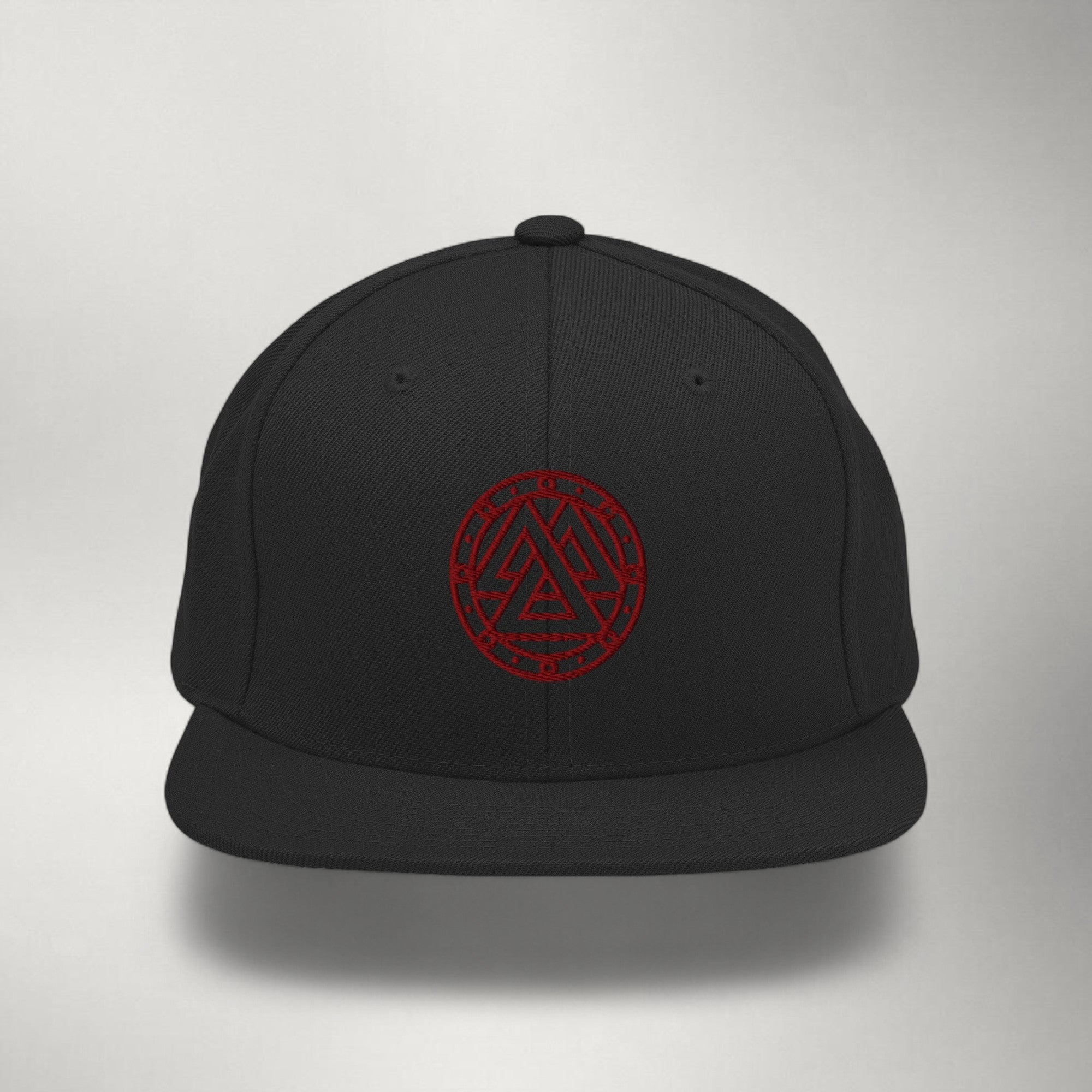 Ragnarok Logo Snapback — Maroon