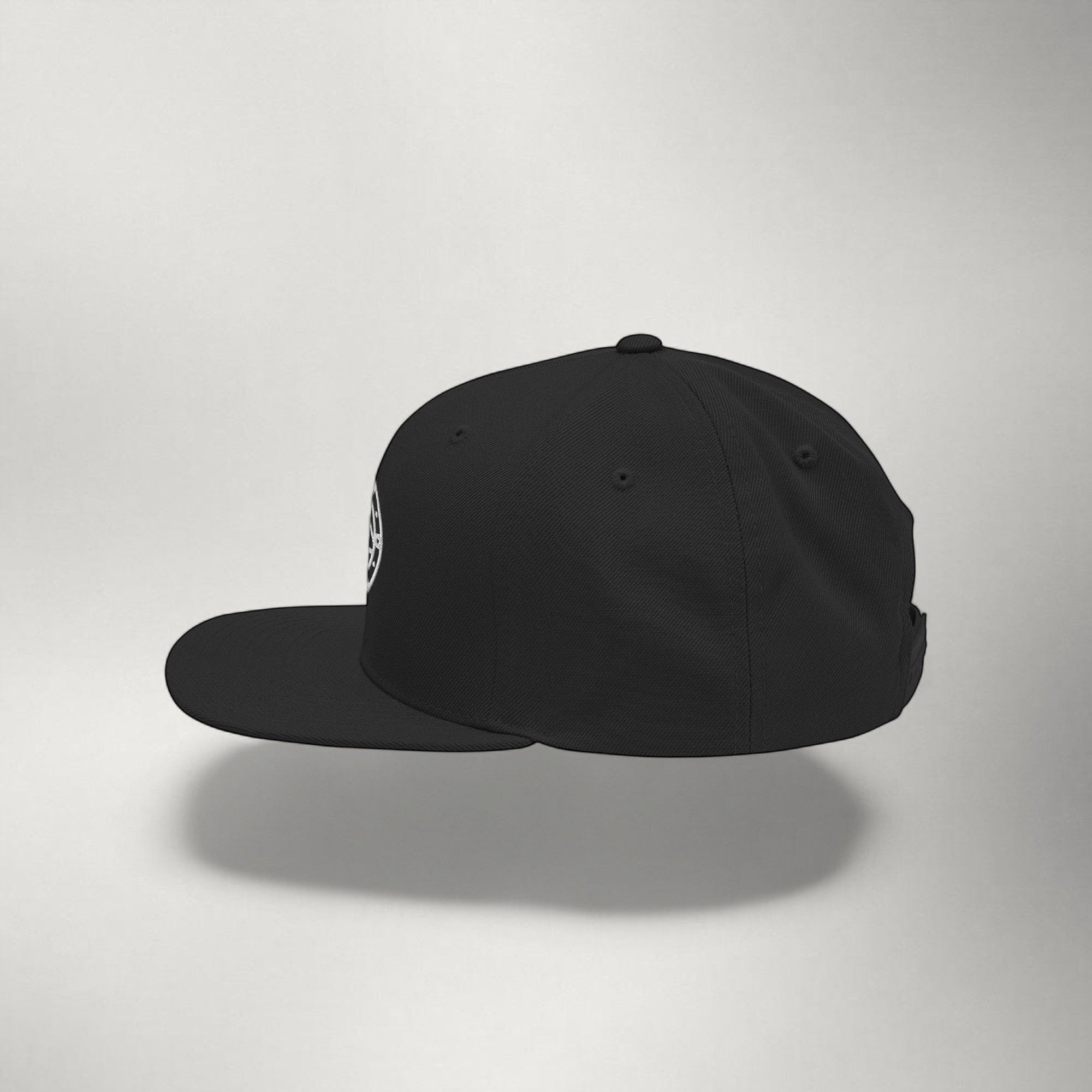 Ragnarok Logo Snapback — White