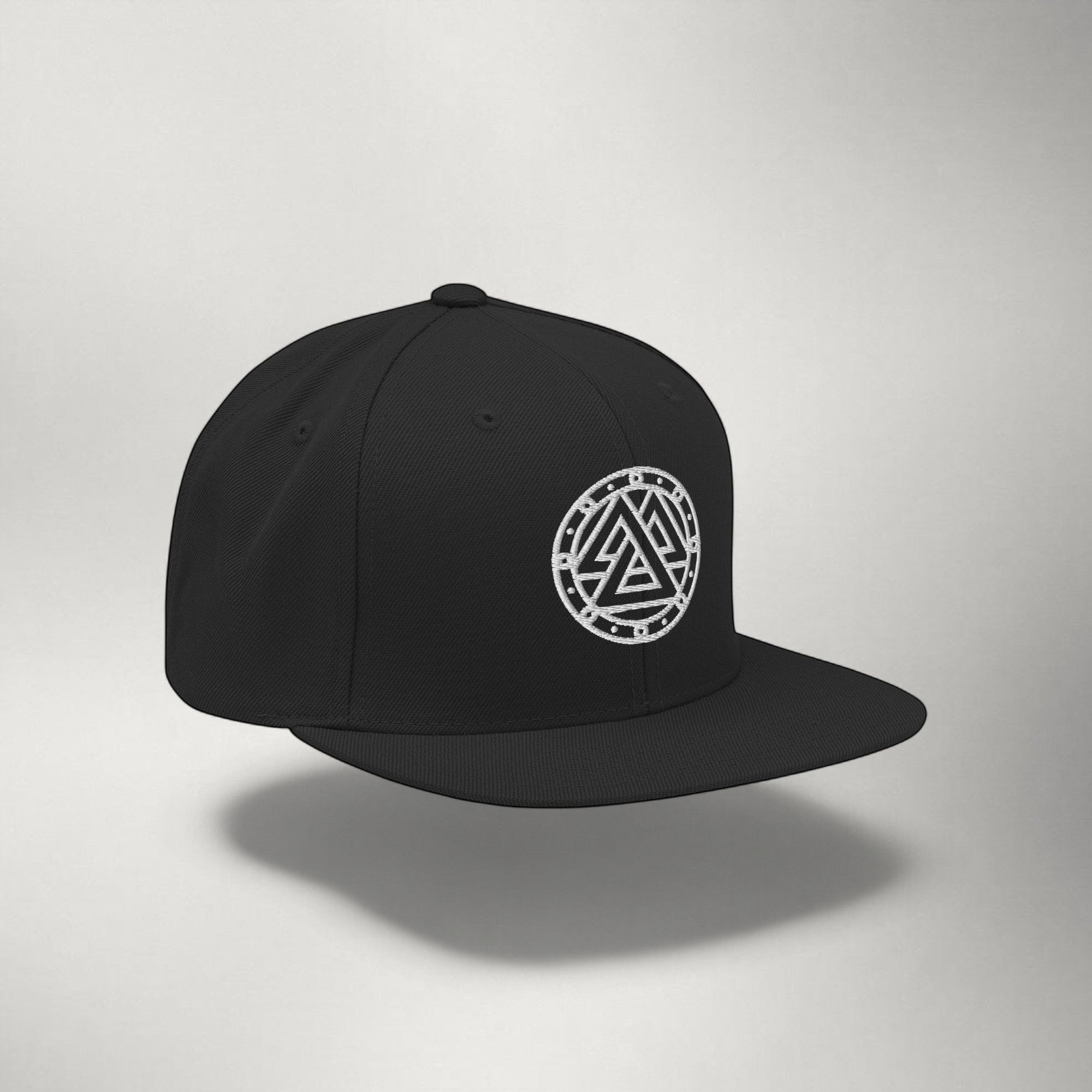 Ragnarok Logo Snapback — White