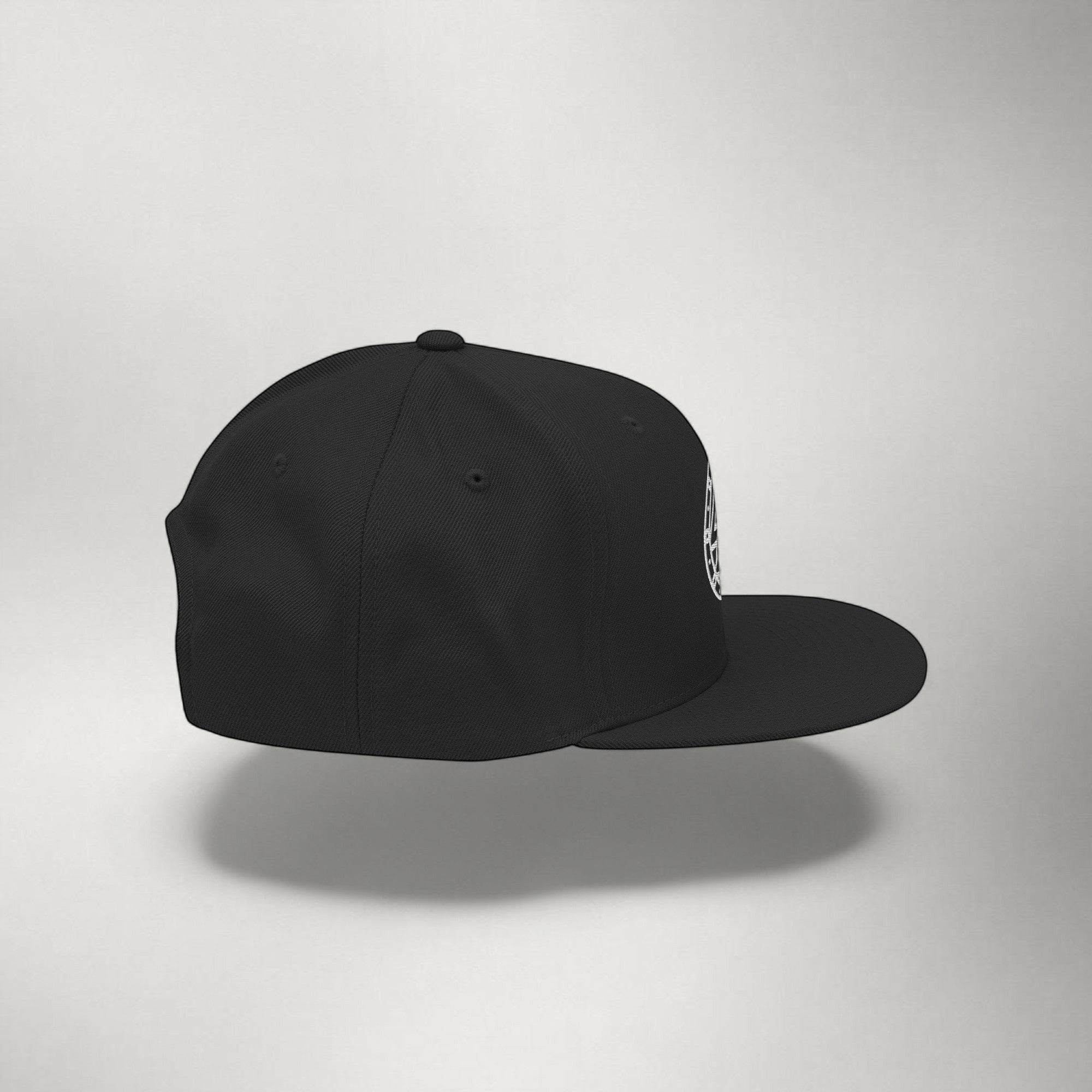 Ragnarok Logo Snapback — White
