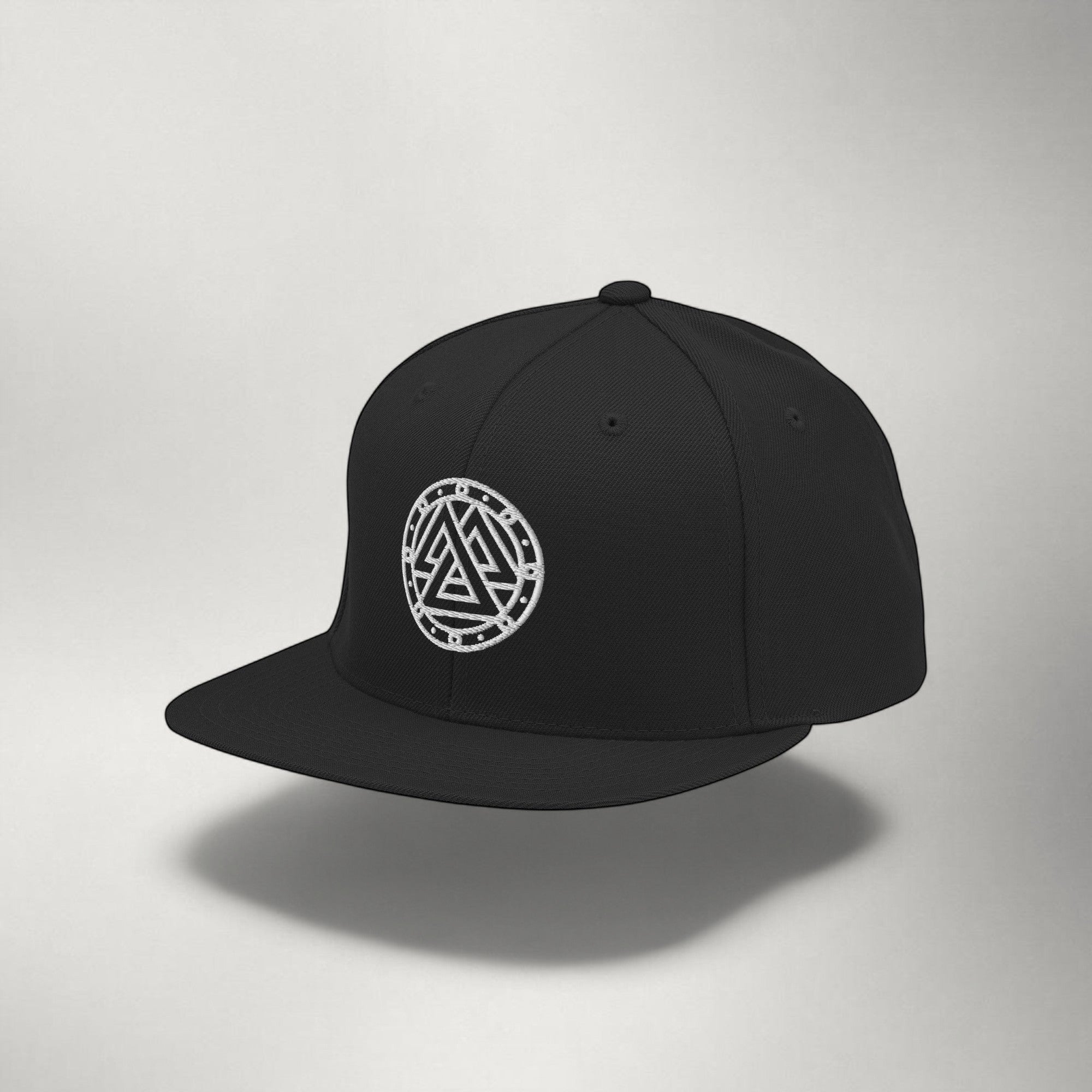 Ragnarok Logo Snapback — White