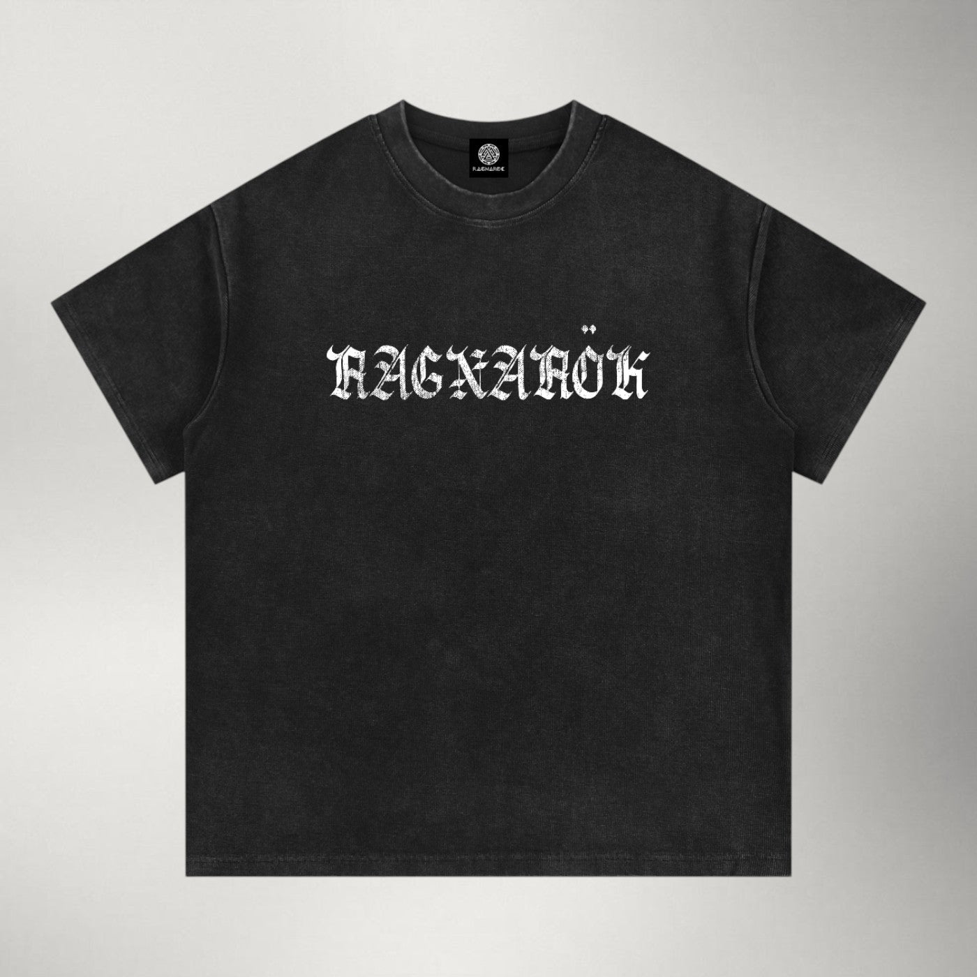 Ragnarok — Premium Boxy Vintage Wash Tee | Ragnarok Norse Series