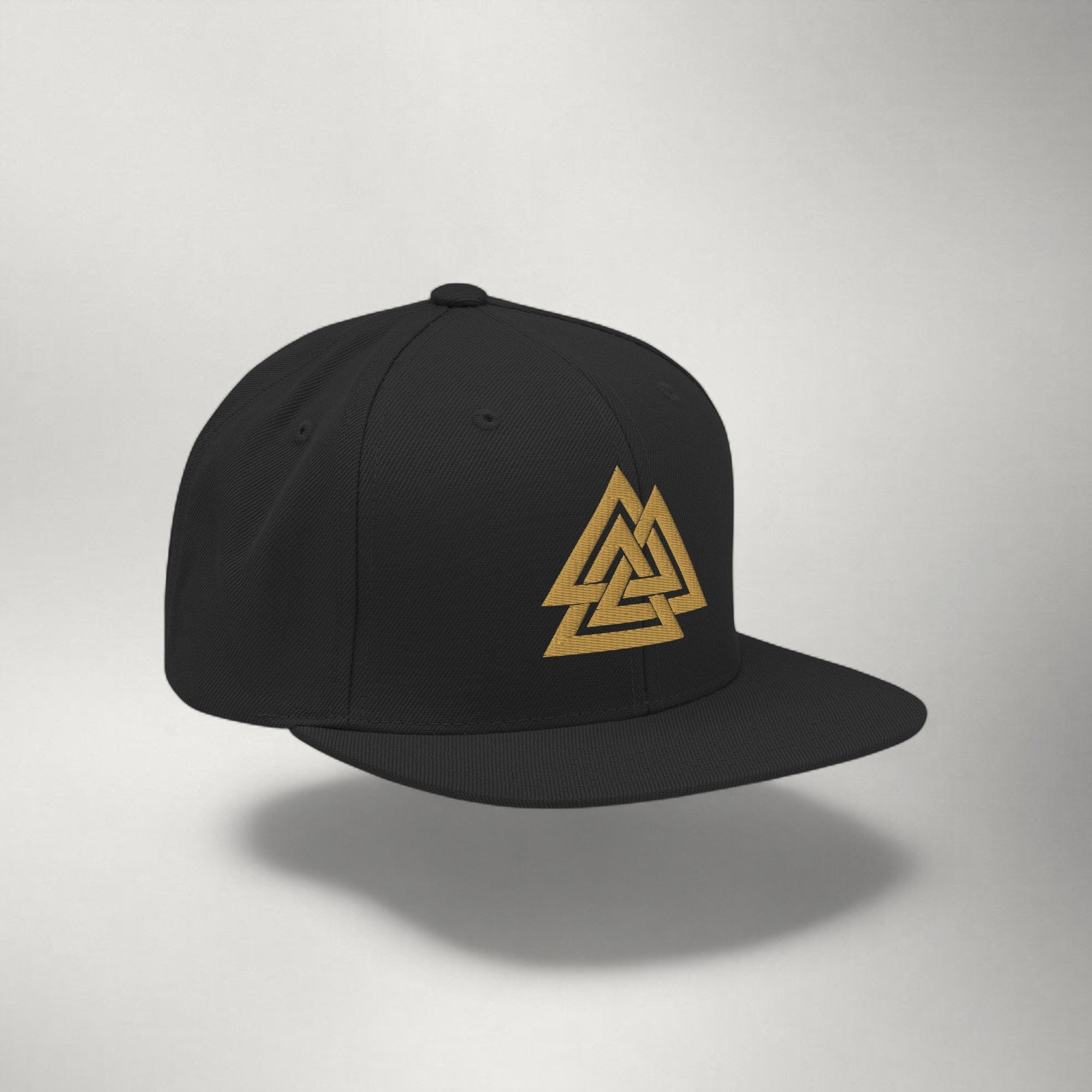 Ragnarok Valknut Snapback — Gold