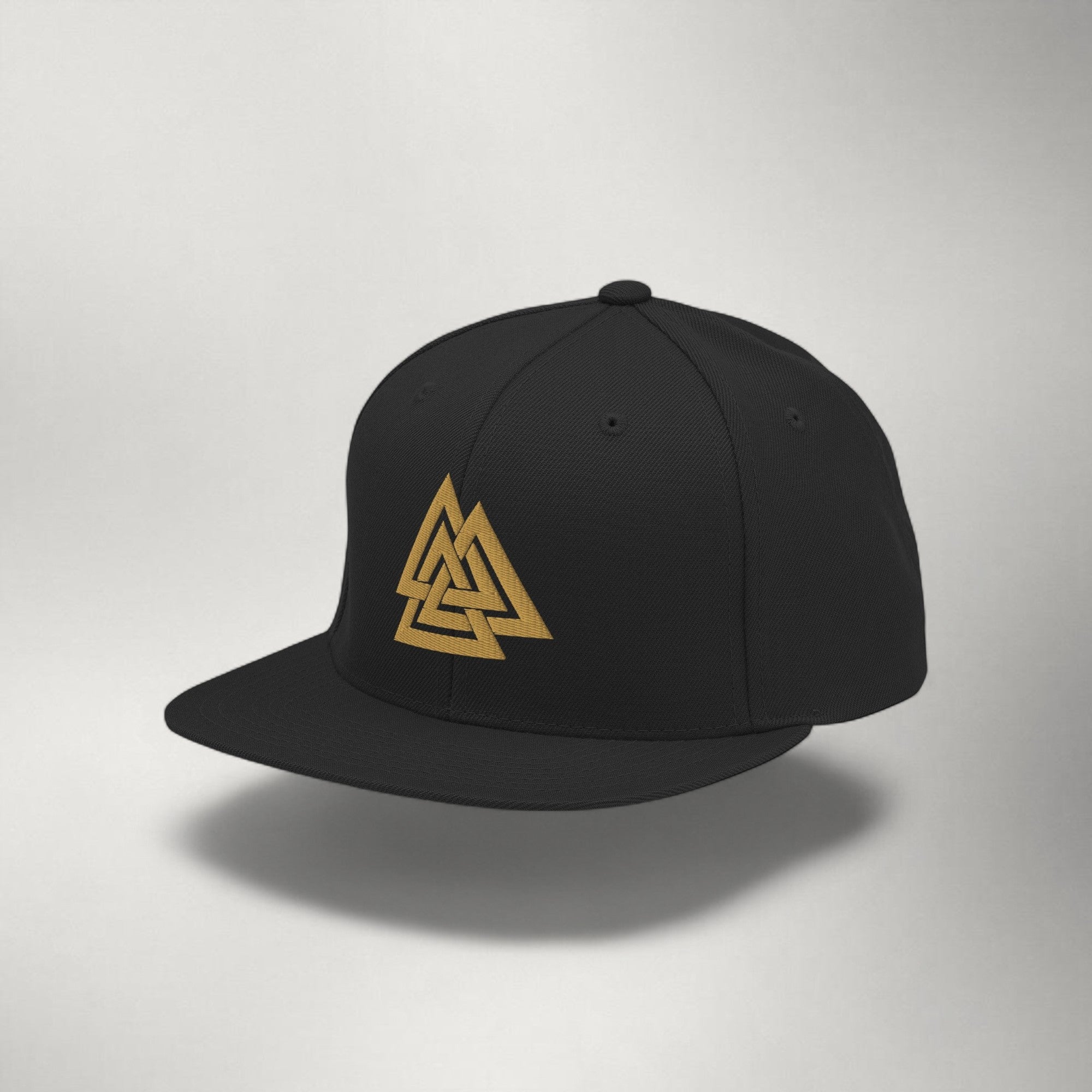 Ragnarok Valknut Snapback — Gold