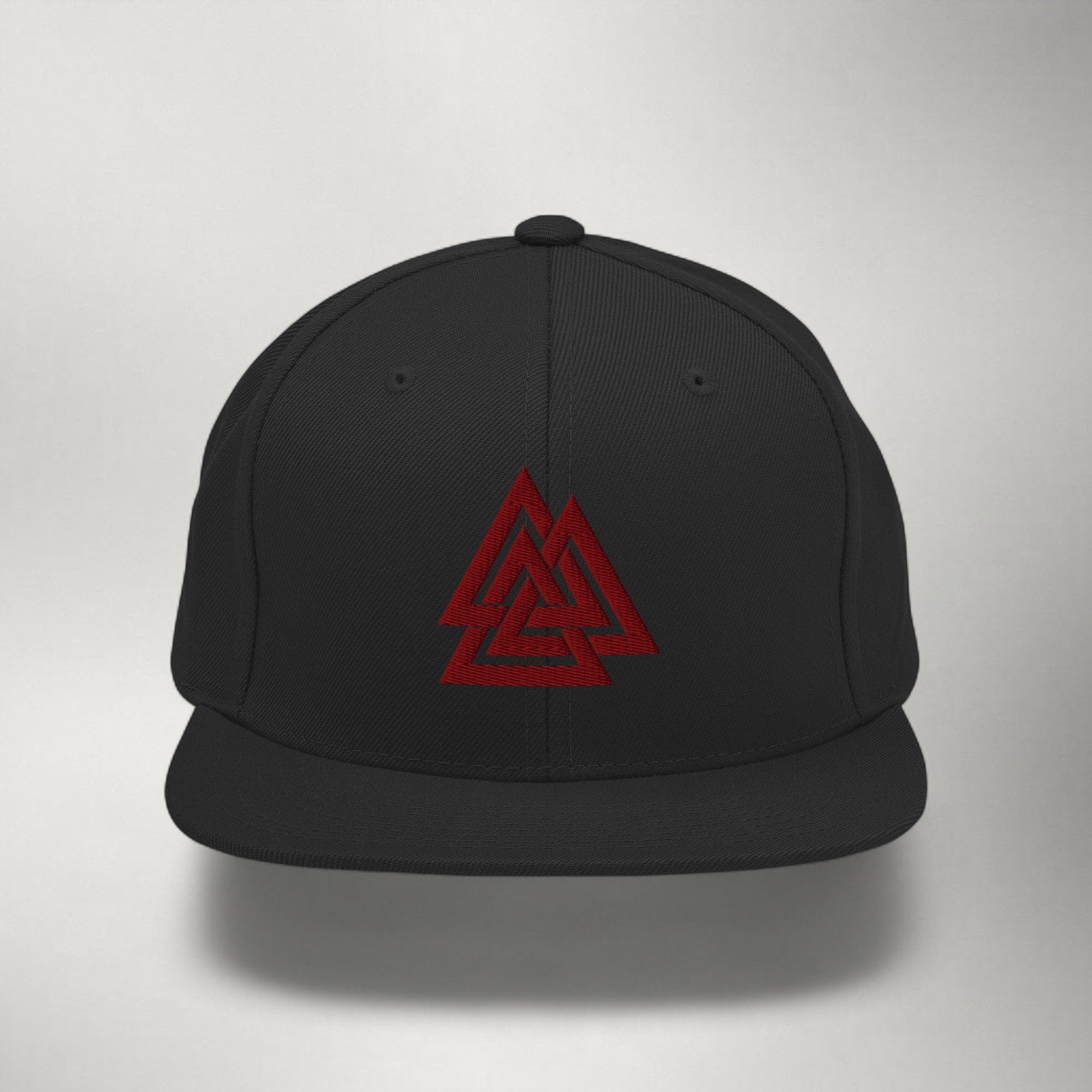Ragnarok Valknut Snapback — Maroon