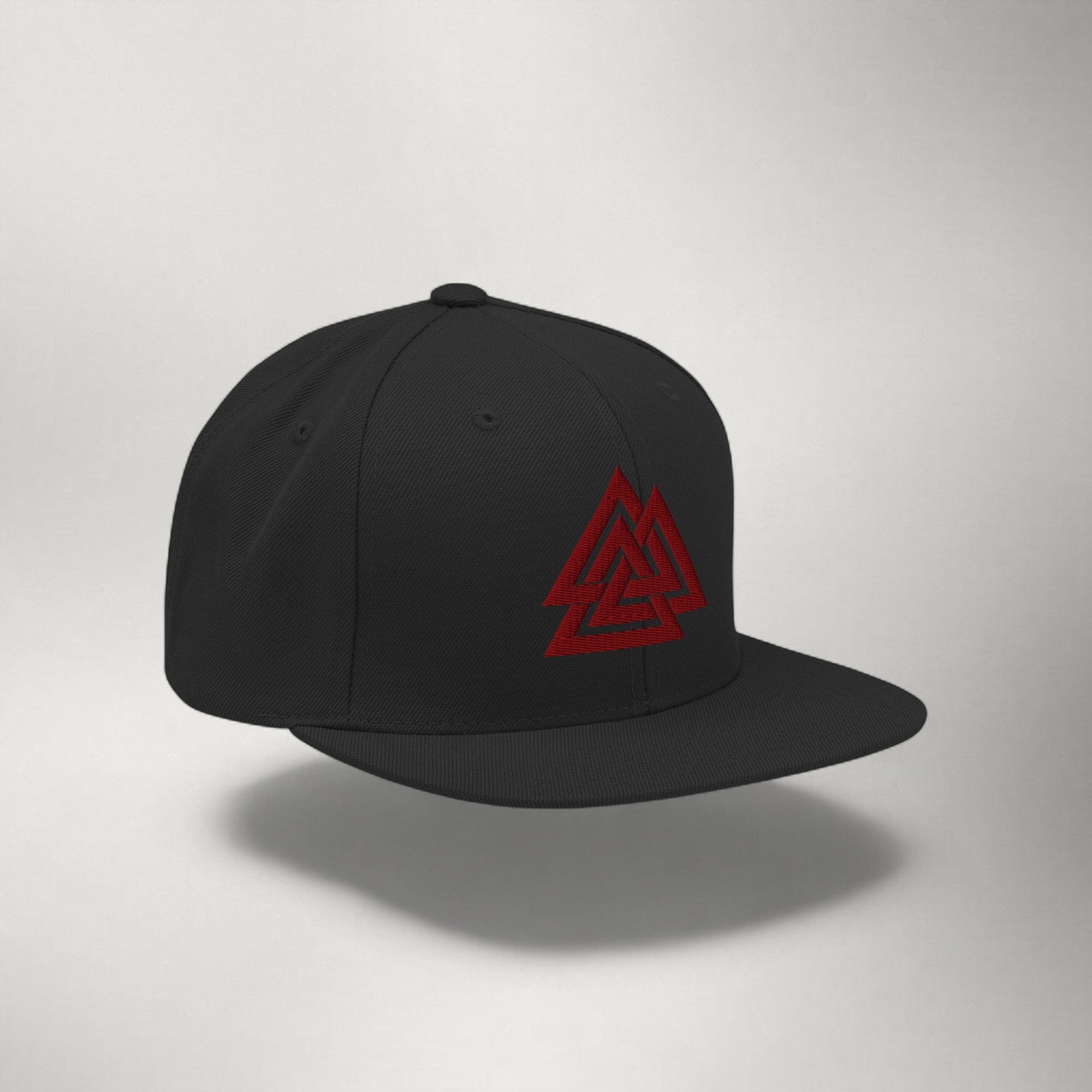 Ragnarok Valknut Snapback — Maroon