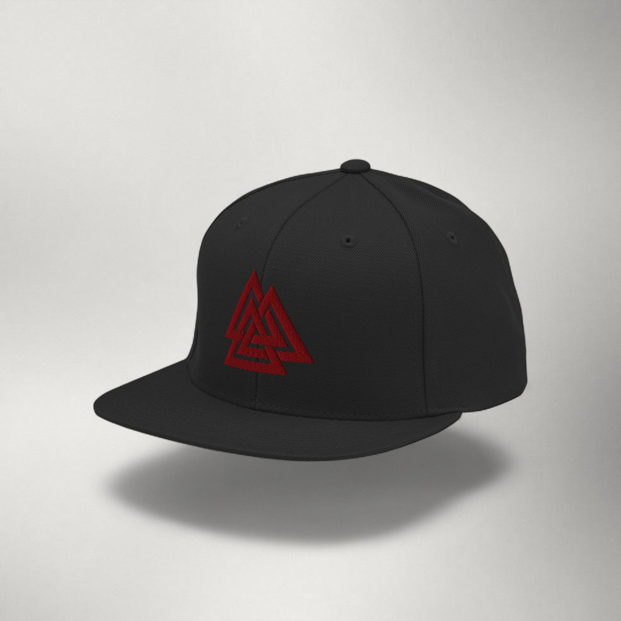 Ragnarok Valknut Snapback — Maroon