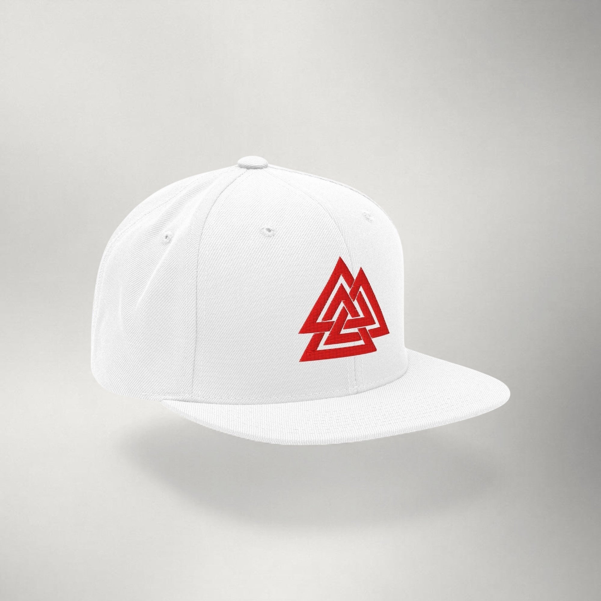 Ragnarok Valknut Snapback — Red