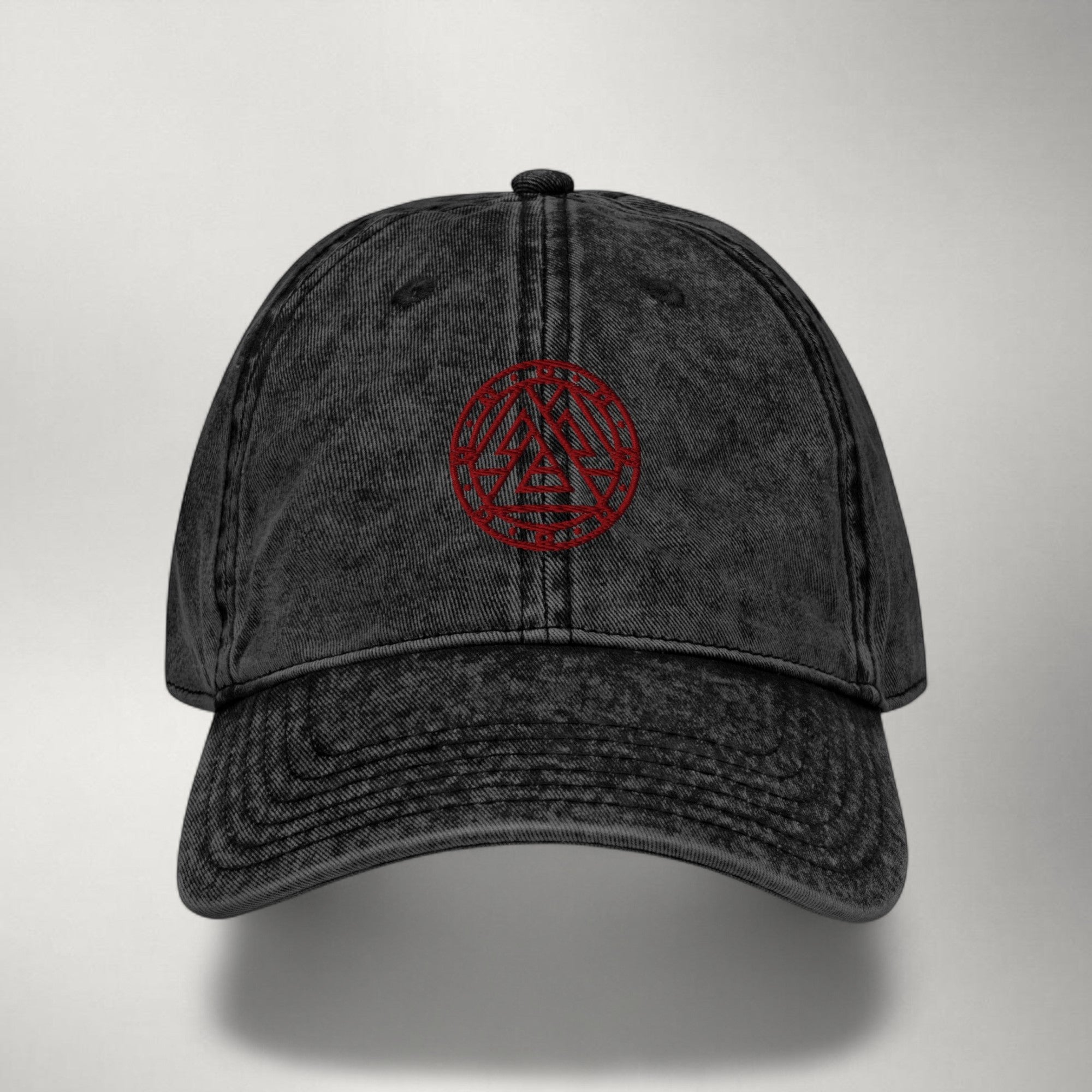 Ragnarok Vintage Cap — Maroon Logo