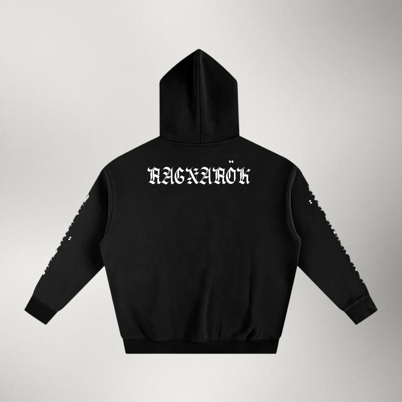 Reserved for the Worthy — Heavyweight Fleece Pullover in Black