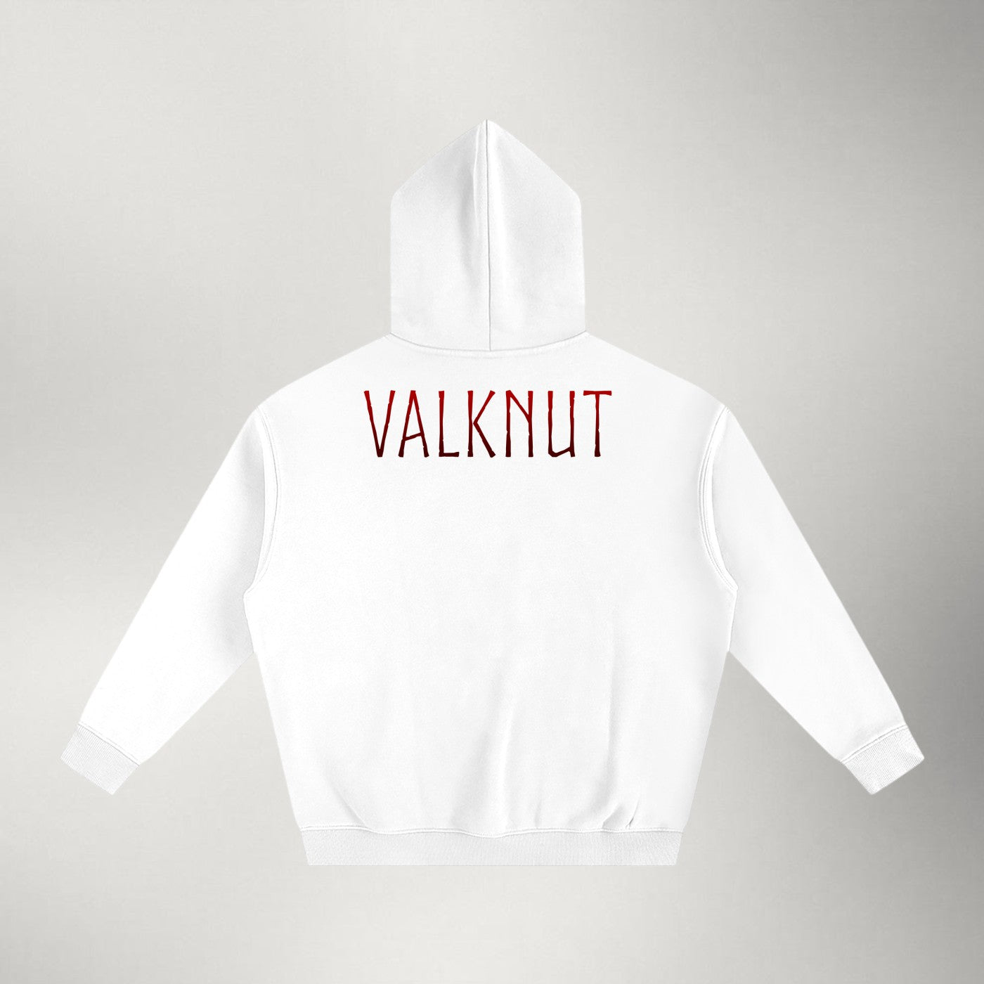 Valknut — Heavyweight Fleece Pullover | Red Series
