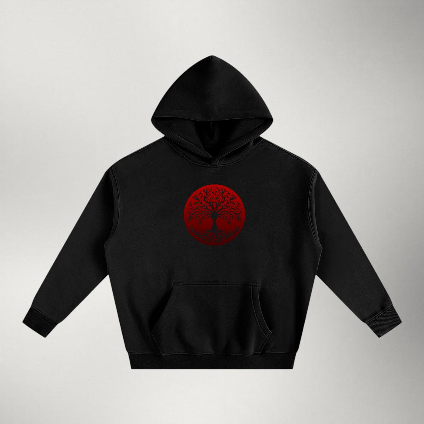Yggdrasil — Heavyweight Fleece Pullover | Red Series