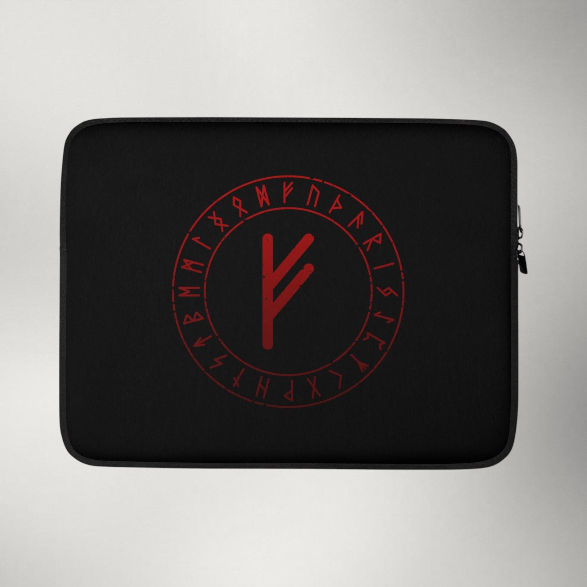 Fehu — Norse Rune Laptop Sleeve
