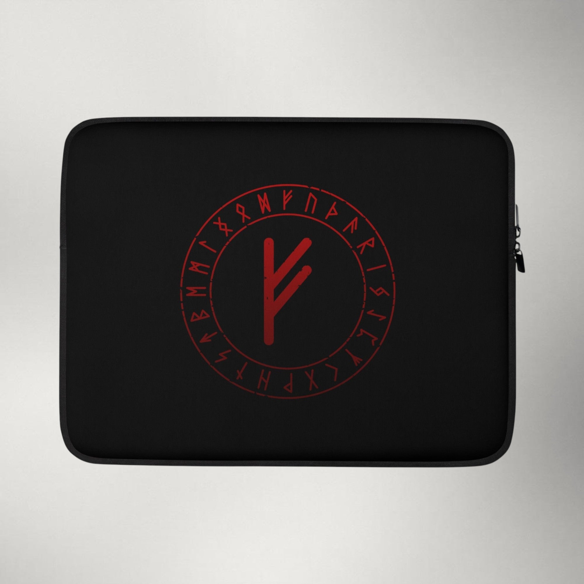 Fehu — Norse Rune Laptop Sleeve
