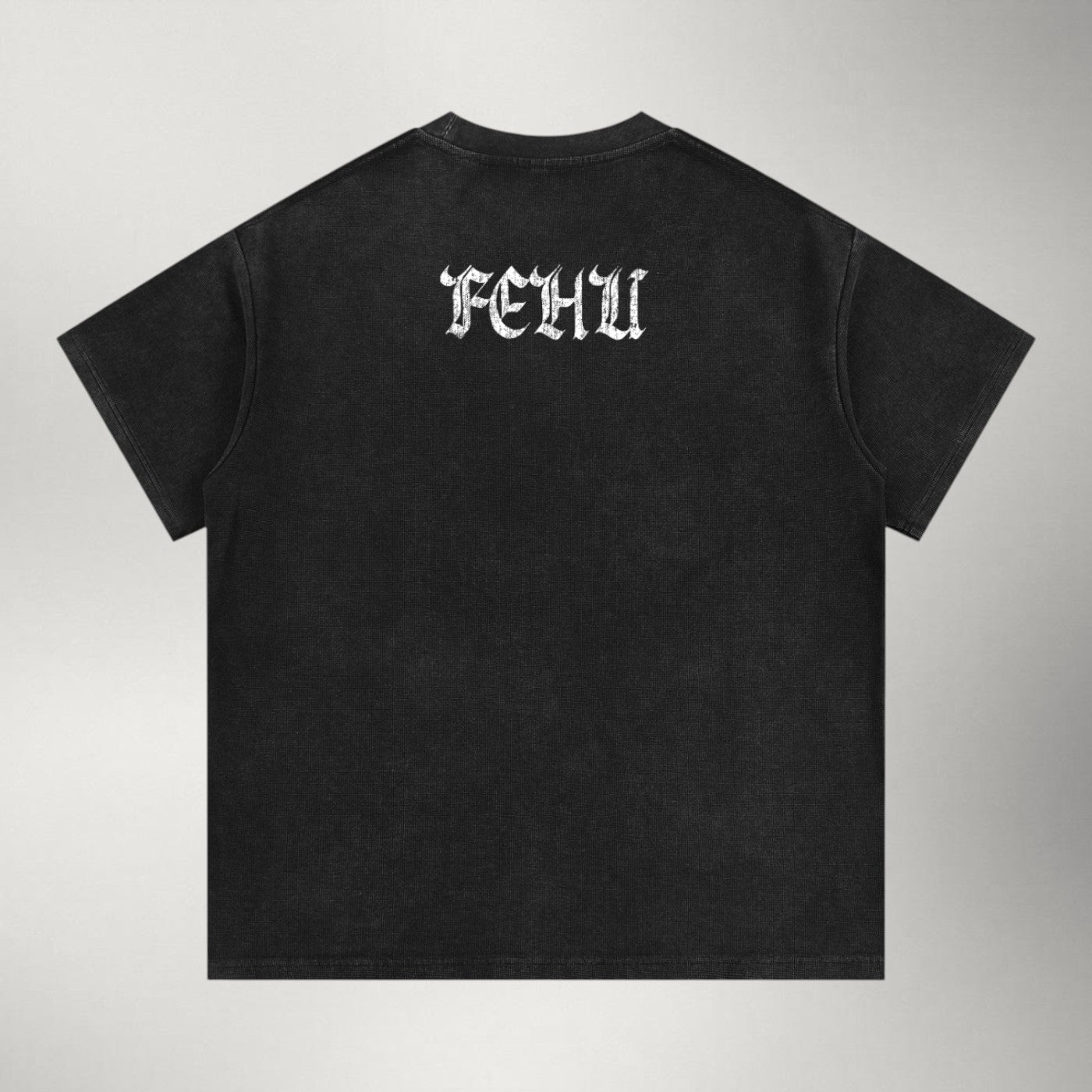 Fehu — Premium Boxy Vintage Wash Tee | Ragnarok Norse Series