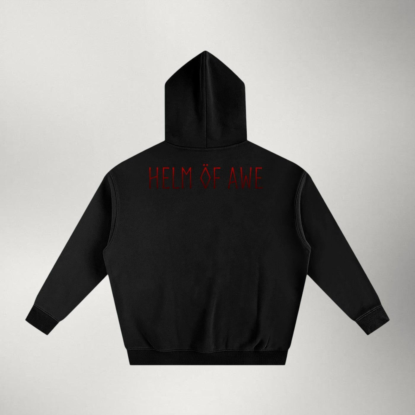 Helm of Awe — Heavyweight Fleece Pullover | Red Series