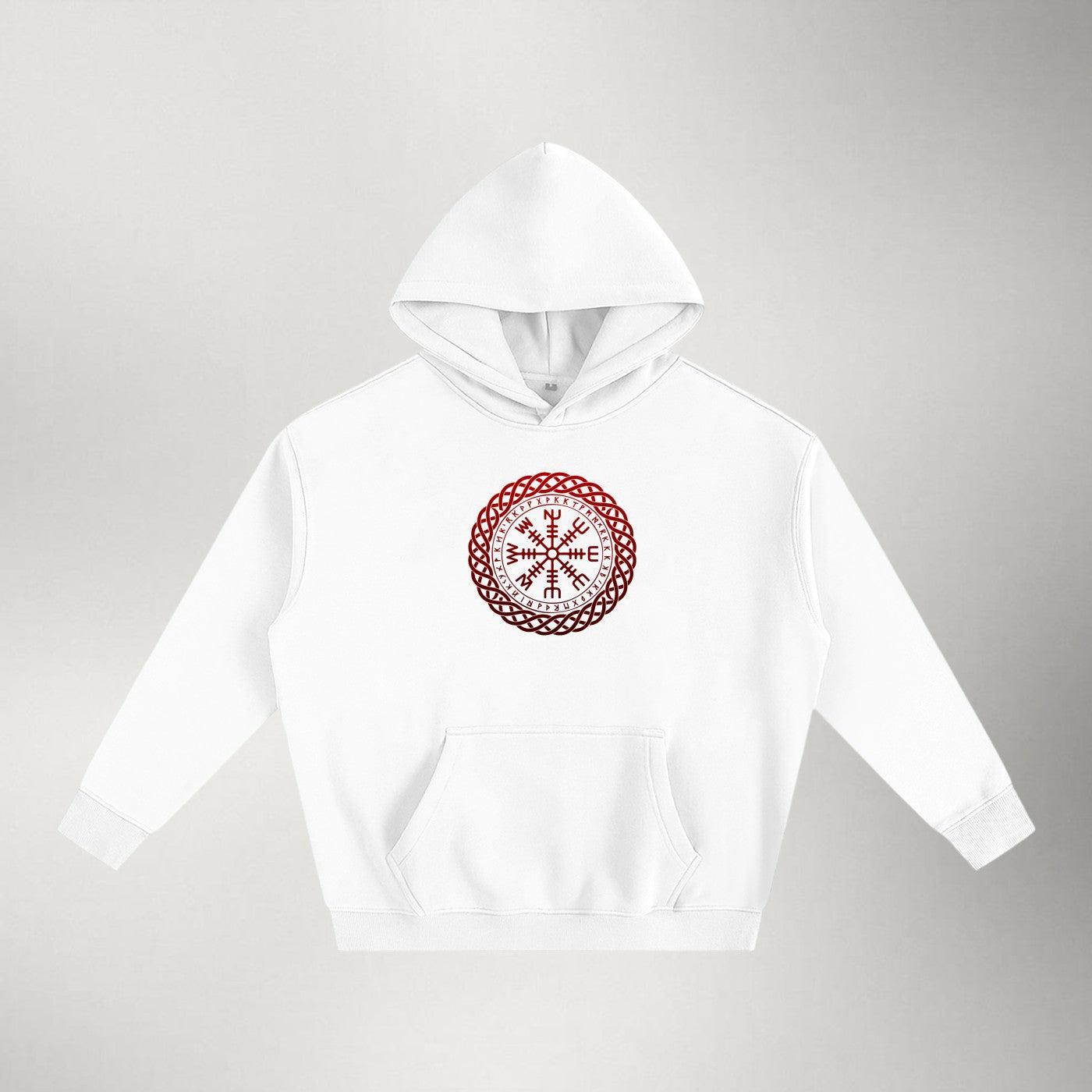 Helm of Awe — Heavyweight Fleece Pullover | Red Series