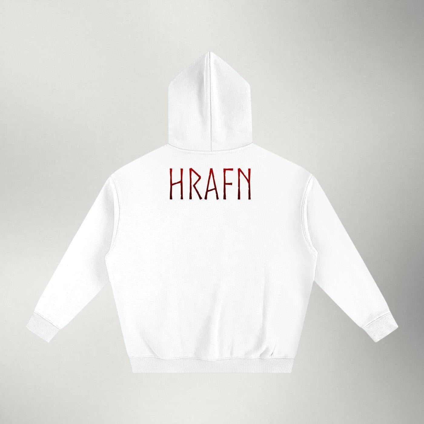 Hrafn — Heavyweight Fleece Pullover | Red Series