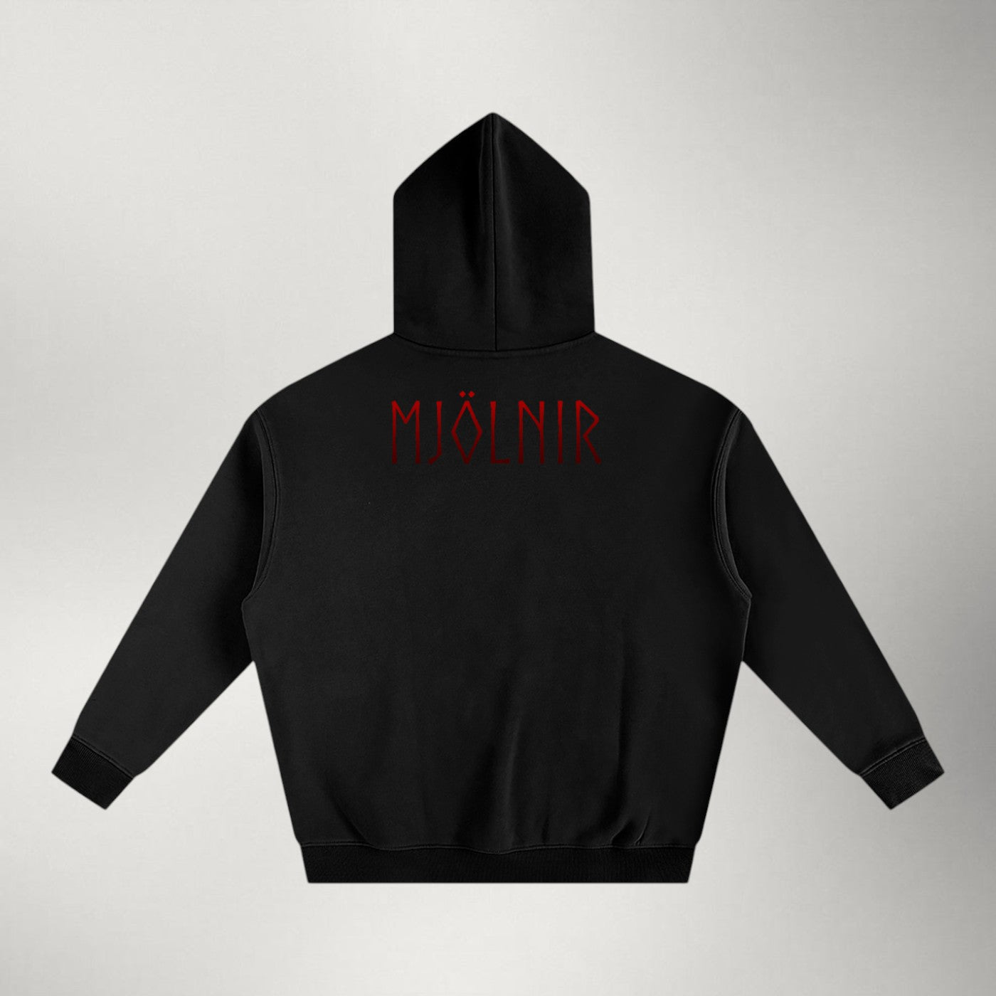 Mjölnir — Heavyweight Fleece Pullover | Red Series