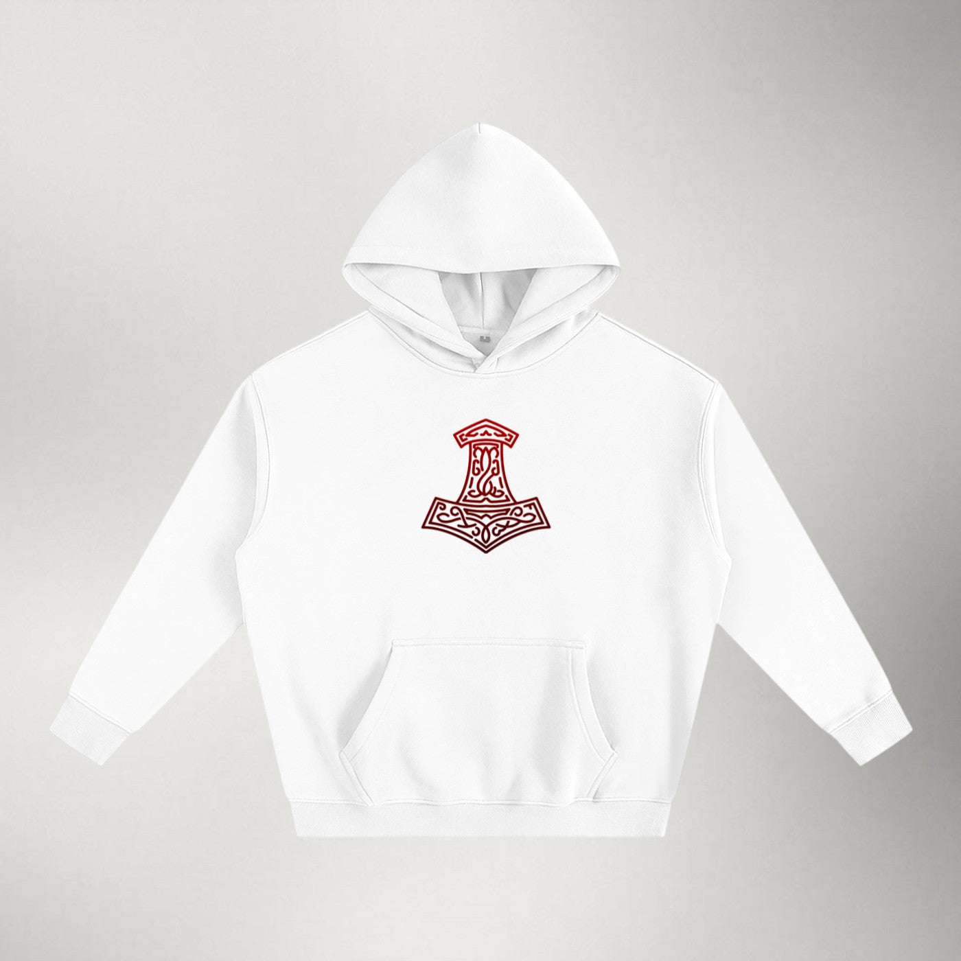 Mjölnir — Heavyweight Fleece Pullover | Red Series