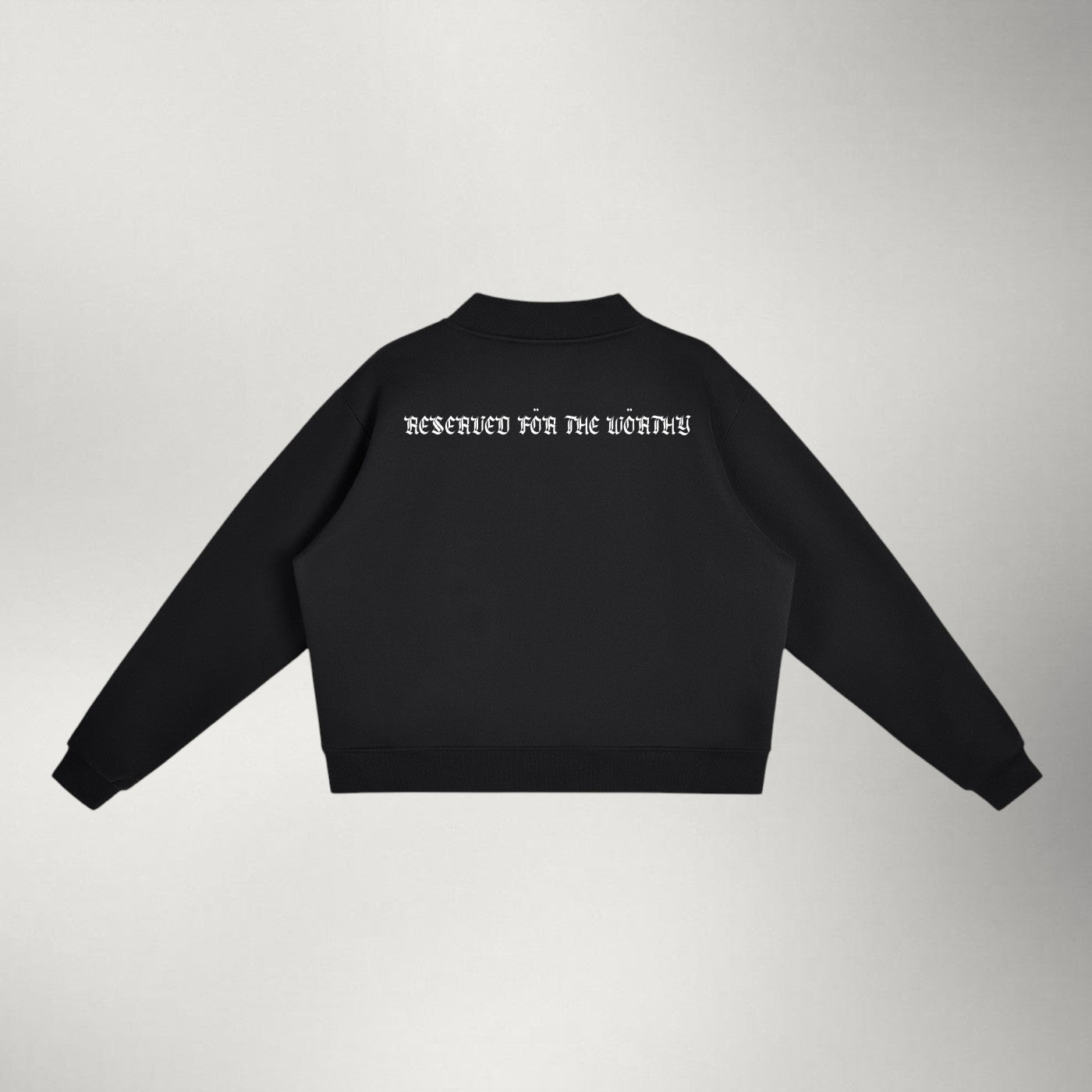 Norse Gothic — Women's Fleece Mock-Neck | Black