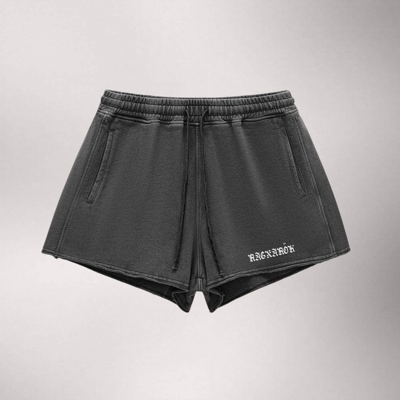 Norse Gothic — Women's Snow Wash Raw Edge Short
