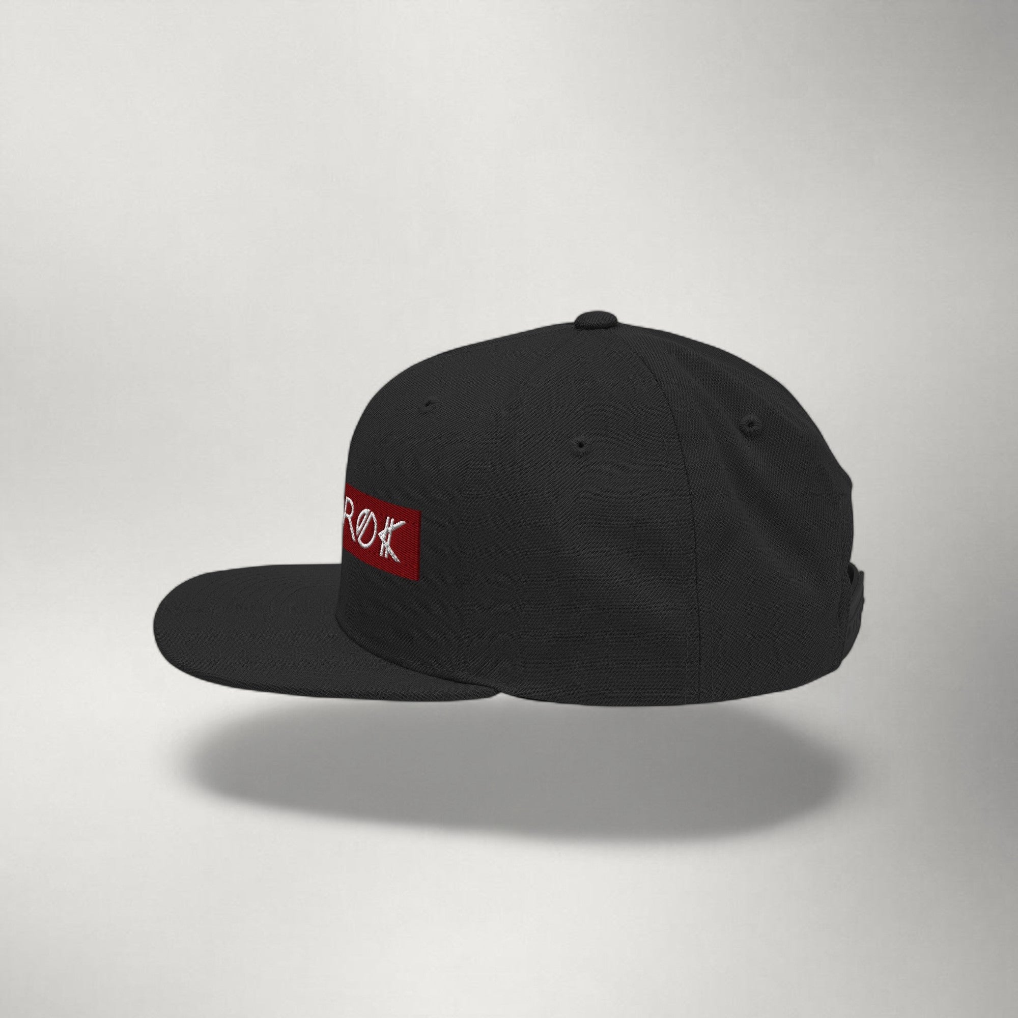 Ragnarok Box Logo Snapback — Maroon