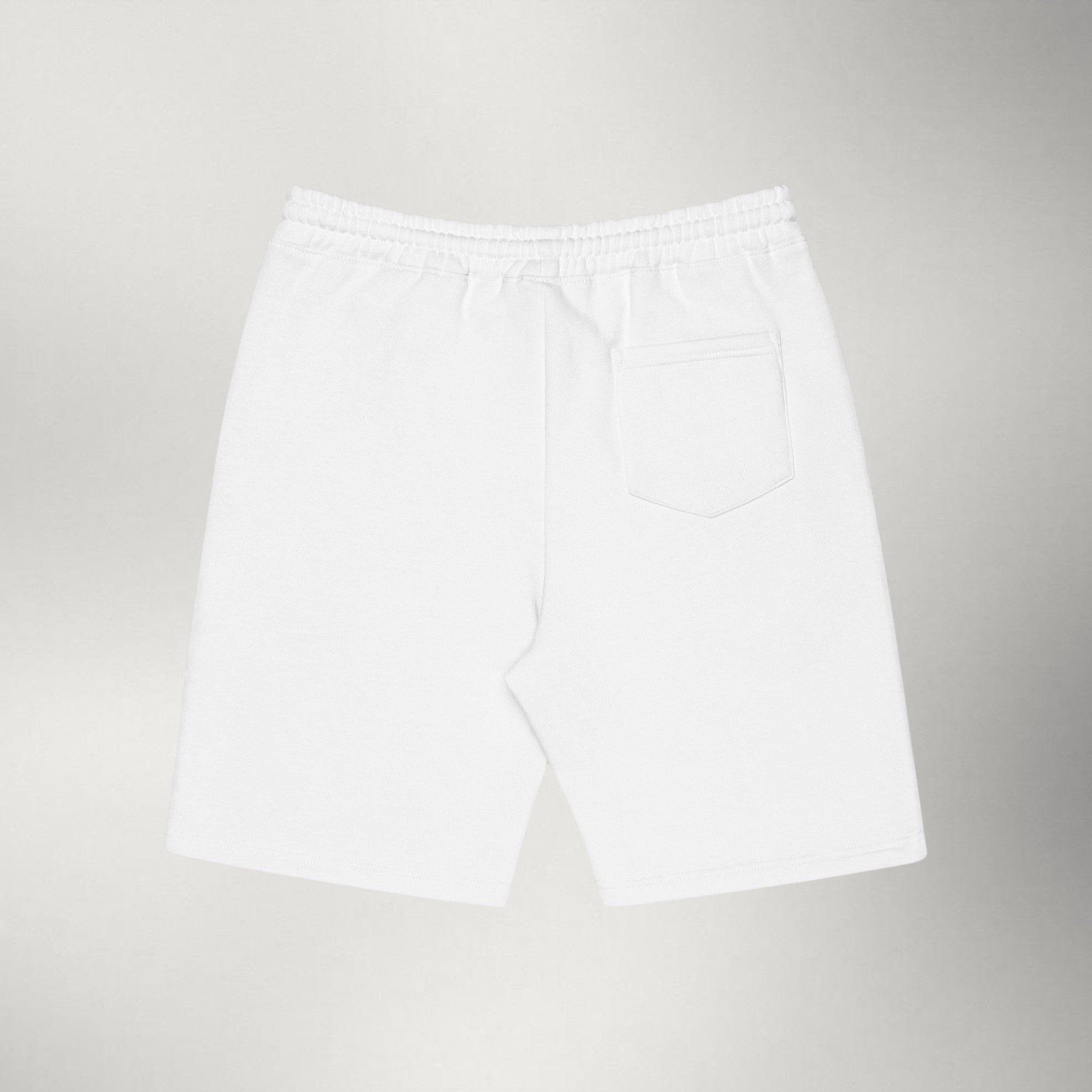 Ragnarok Embroidered Fleece Shorts — Red
