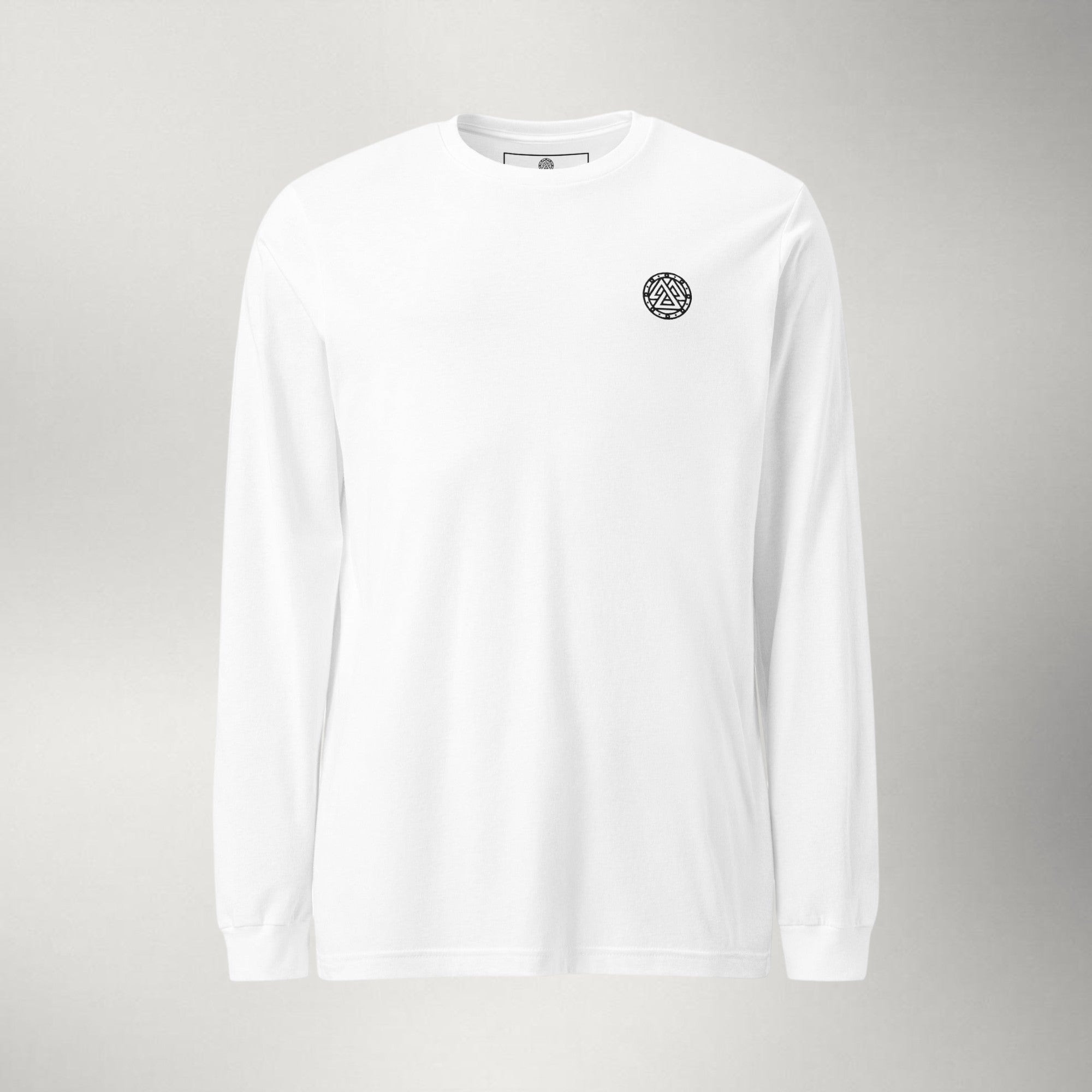 Ragnarok Embroidered Long Sleeve — Black / White