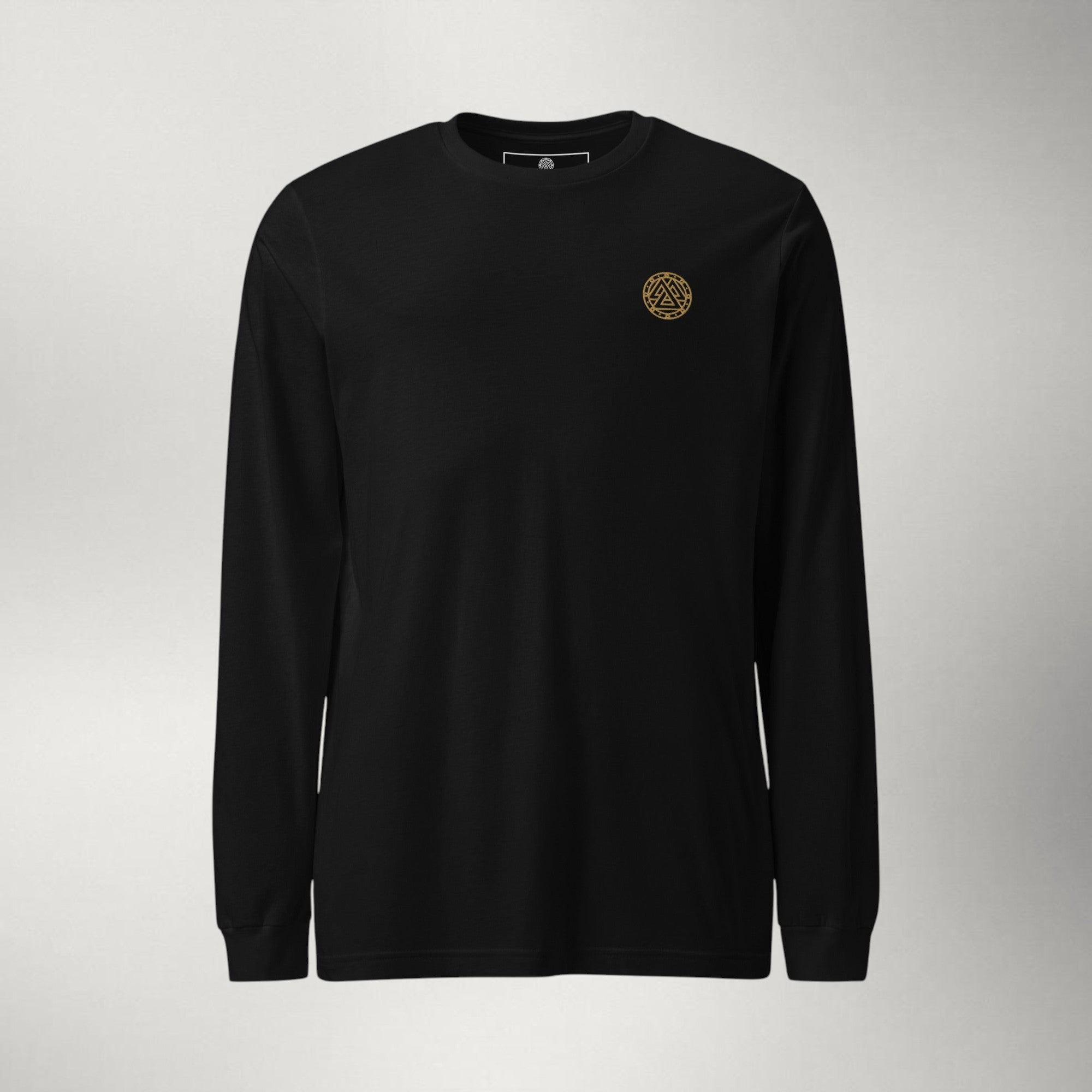Ragnarok Embroidered Long Sleeve — Gold / Black