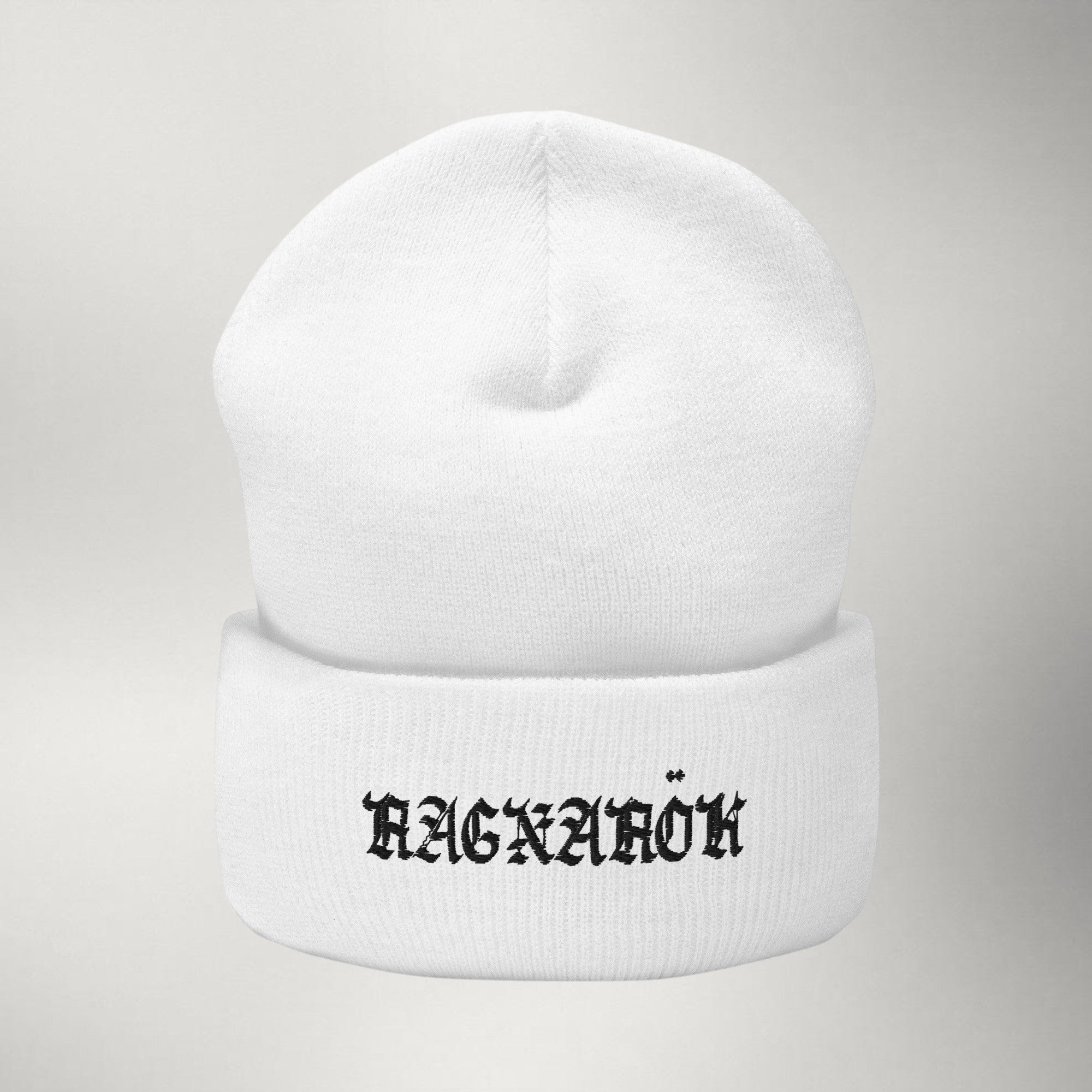 Ragnarok Gothic Black Beanie